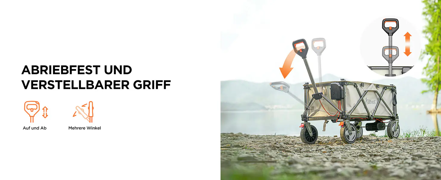 Litheli Bollerwagen 450 W W1 Pro, inkl. Akku 4.0 Ah