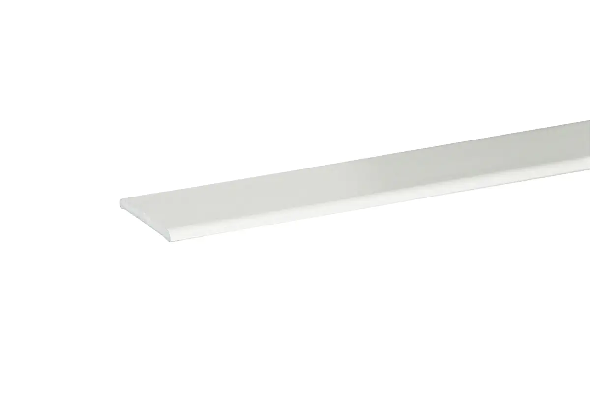 Primo Abdeckleiste 250 cm 44 x 4,5 mm weiß