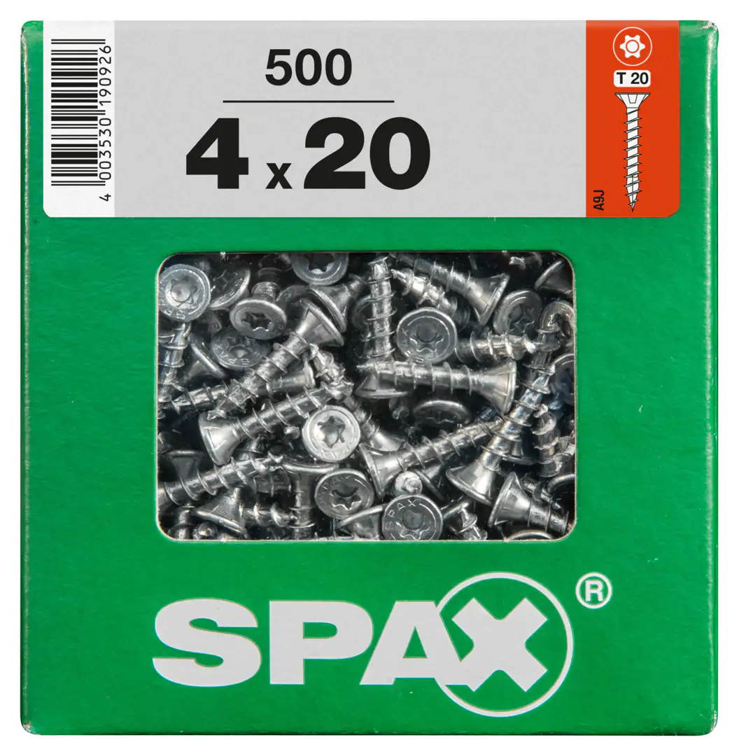 Spax Universalschrauben 4.0 x 20 mm TX 20 - 500 Stk.