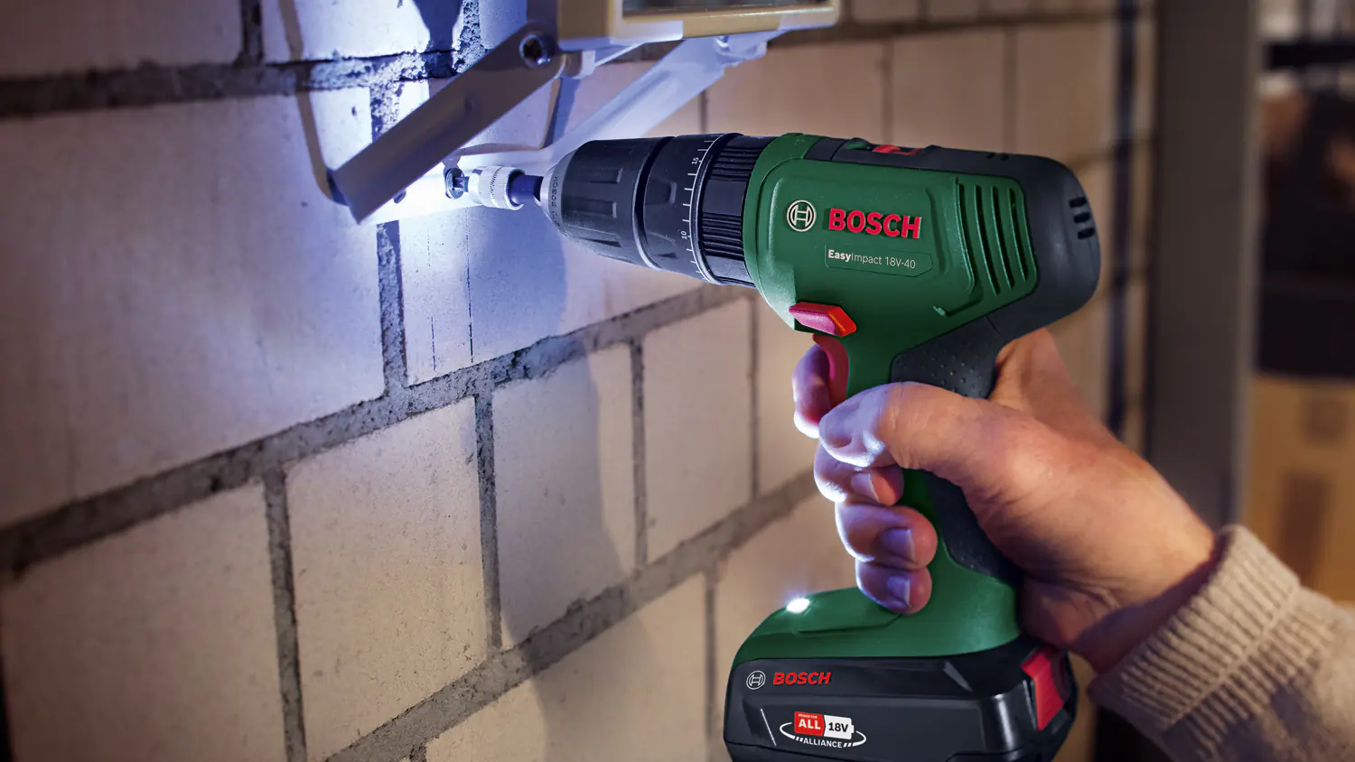 Bosch Akku-Schlagbohrmaschine EasyImpact 18V-40 Solo Bosch Akku-Schlagbohrmaschine EasyImpact 18V-40 Solo