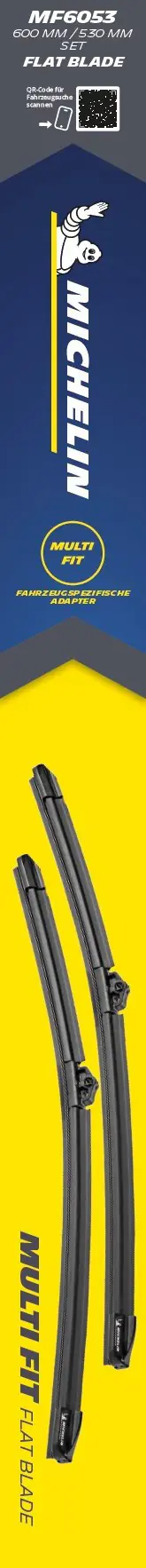 Michelin Scheibenwischer Multi Fit Set MF6053