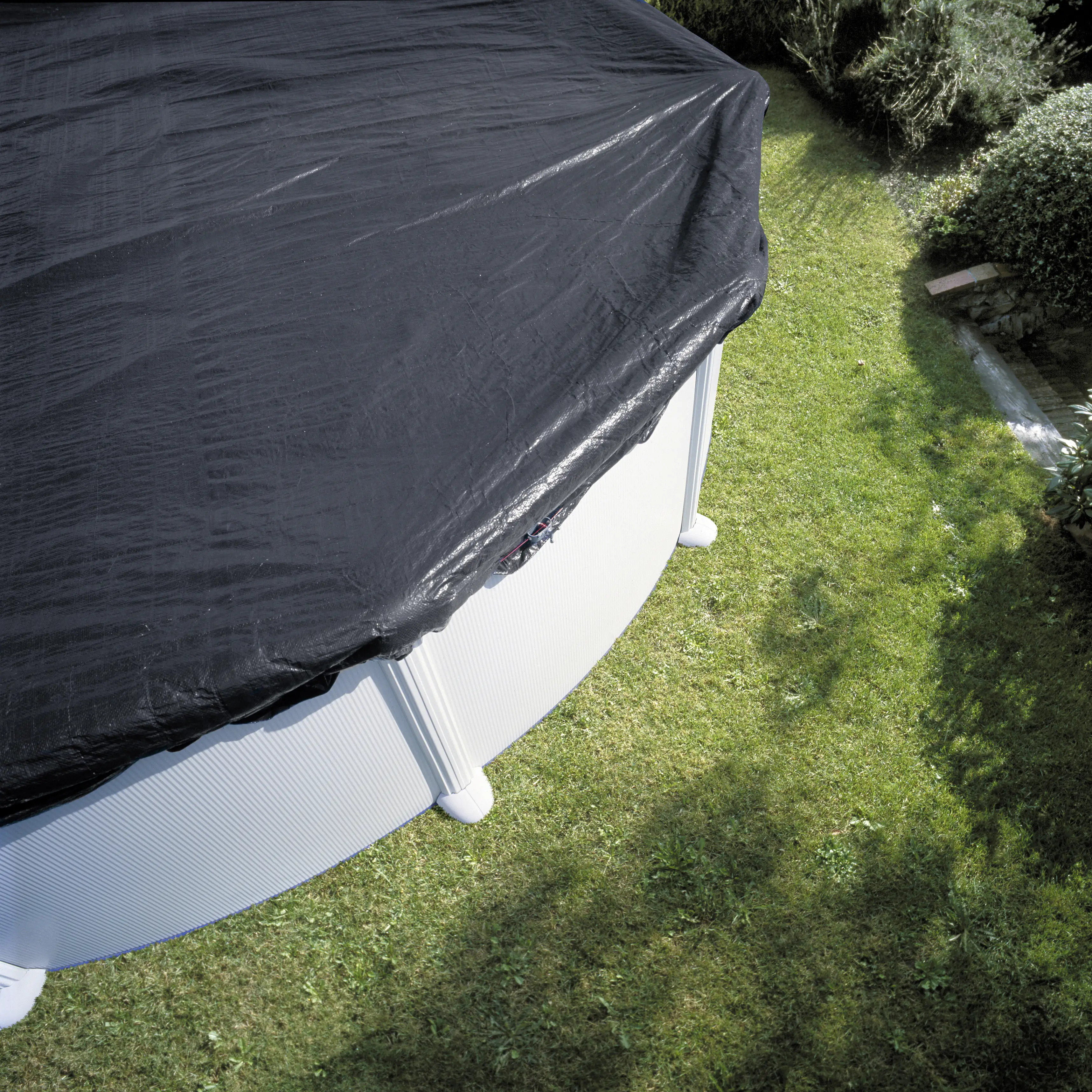 Gre Winterabdeckplane schwarz, Ø 540 cm