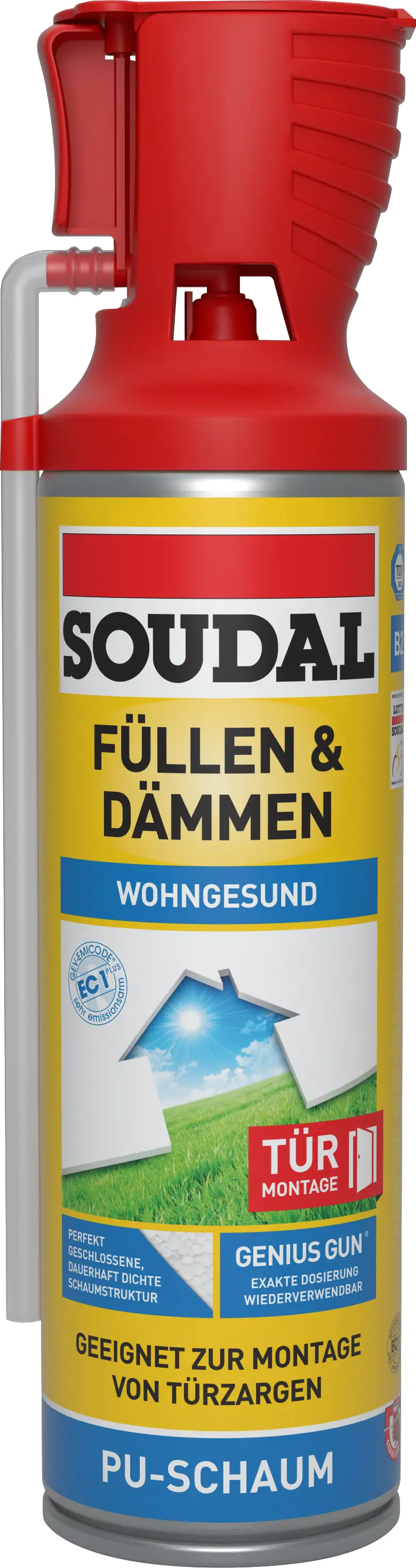 Soudal 1K Montageschaum Genius Gun 400 ml Soudal 1K Montageschaum Genius Gun 400 ml