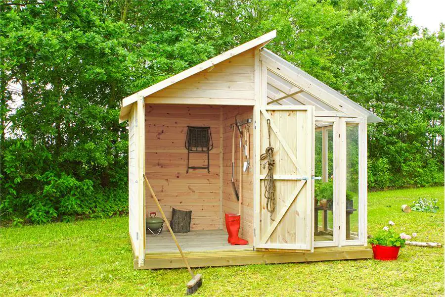 Plus Geräteraum Glasanbau 316 x 208 x 295 cm