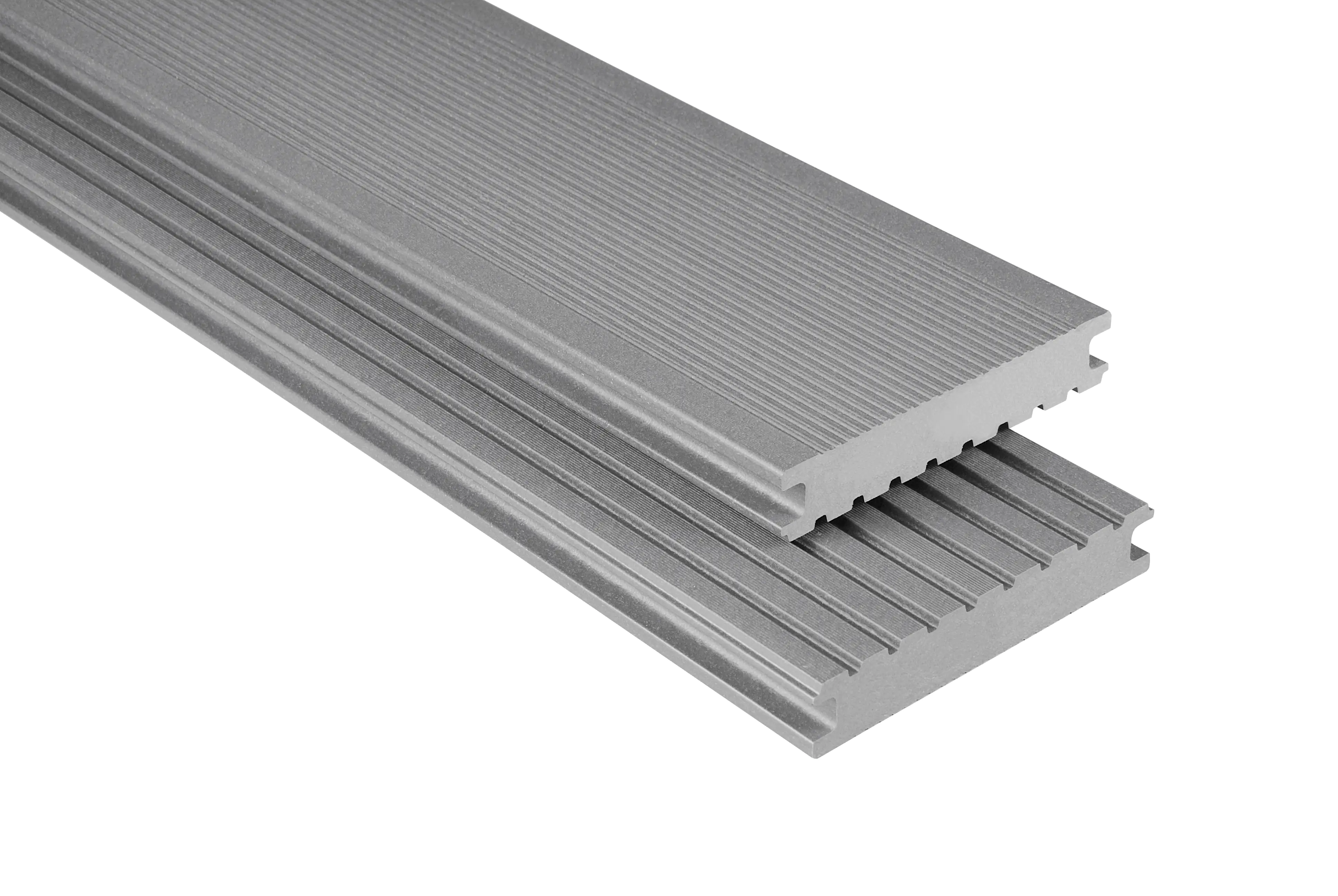 Kovalex Terrassendiele WPC Standard V 14,5 x 2,6 cm grau mattiert Meterware Kovalex Terrassendiele WPC Standard V 14,5 x 2,6 cm grau mattiert Meterware