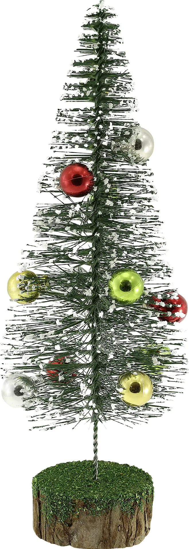 Weihnachtsbaum mit Metallglocken Kunststoff 30 cm grün-bunt  Weihnachtsbaum mit Metallglocken Kunststoff 30 cm grün-bunt