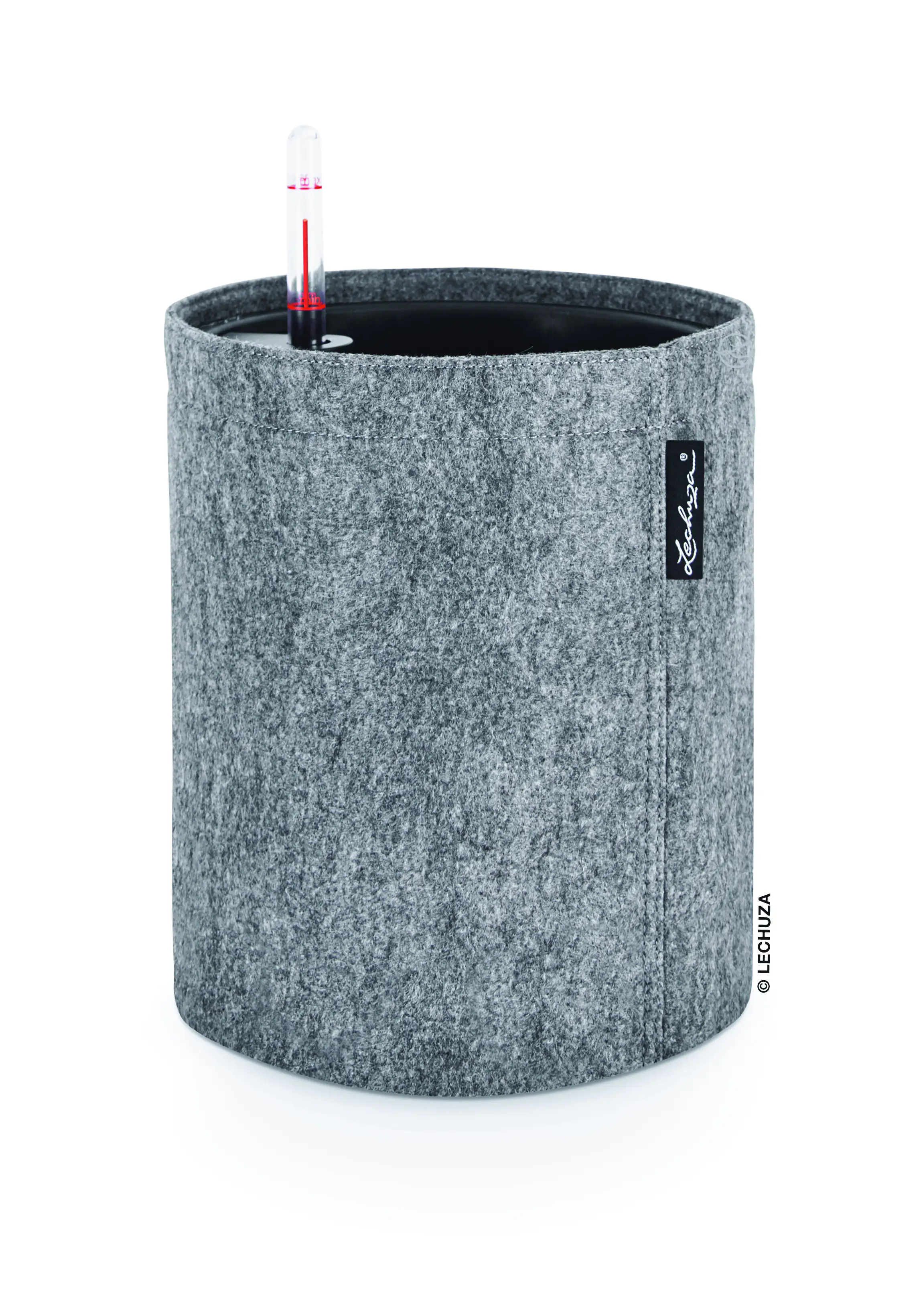Lechuza Pflanztopf Trendcover 23 cm Filz dunkelgrau