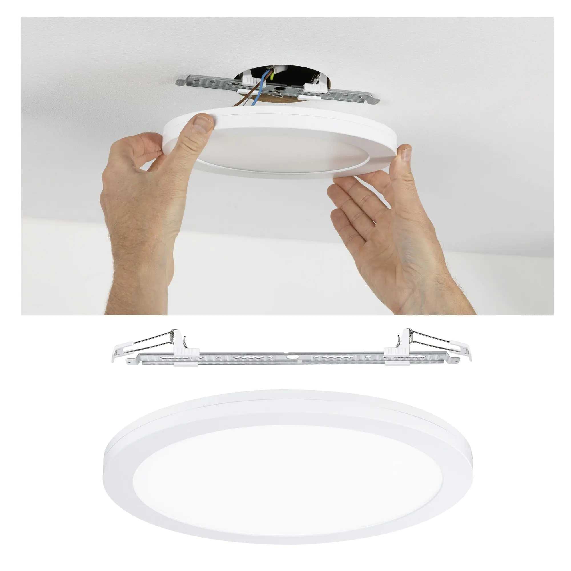 Paulmann LED Einbauleuchte Cover-it weiß 33 cm 24 W Paulmann LED Einbauleuchte Cover-it weiß 33 cm 24 W