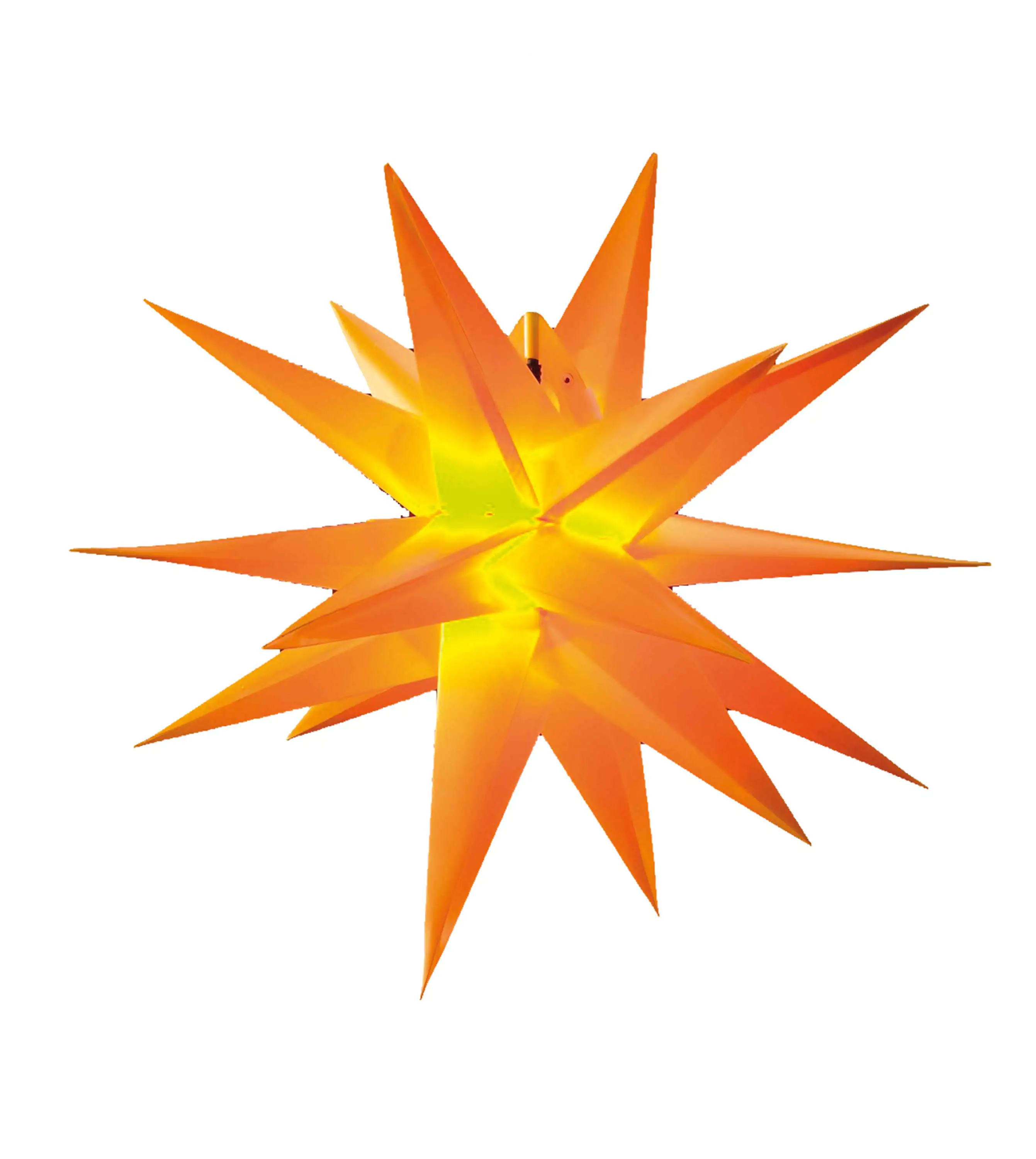 HGD LED-Stern Kunststoff gelb Ø 60 cm