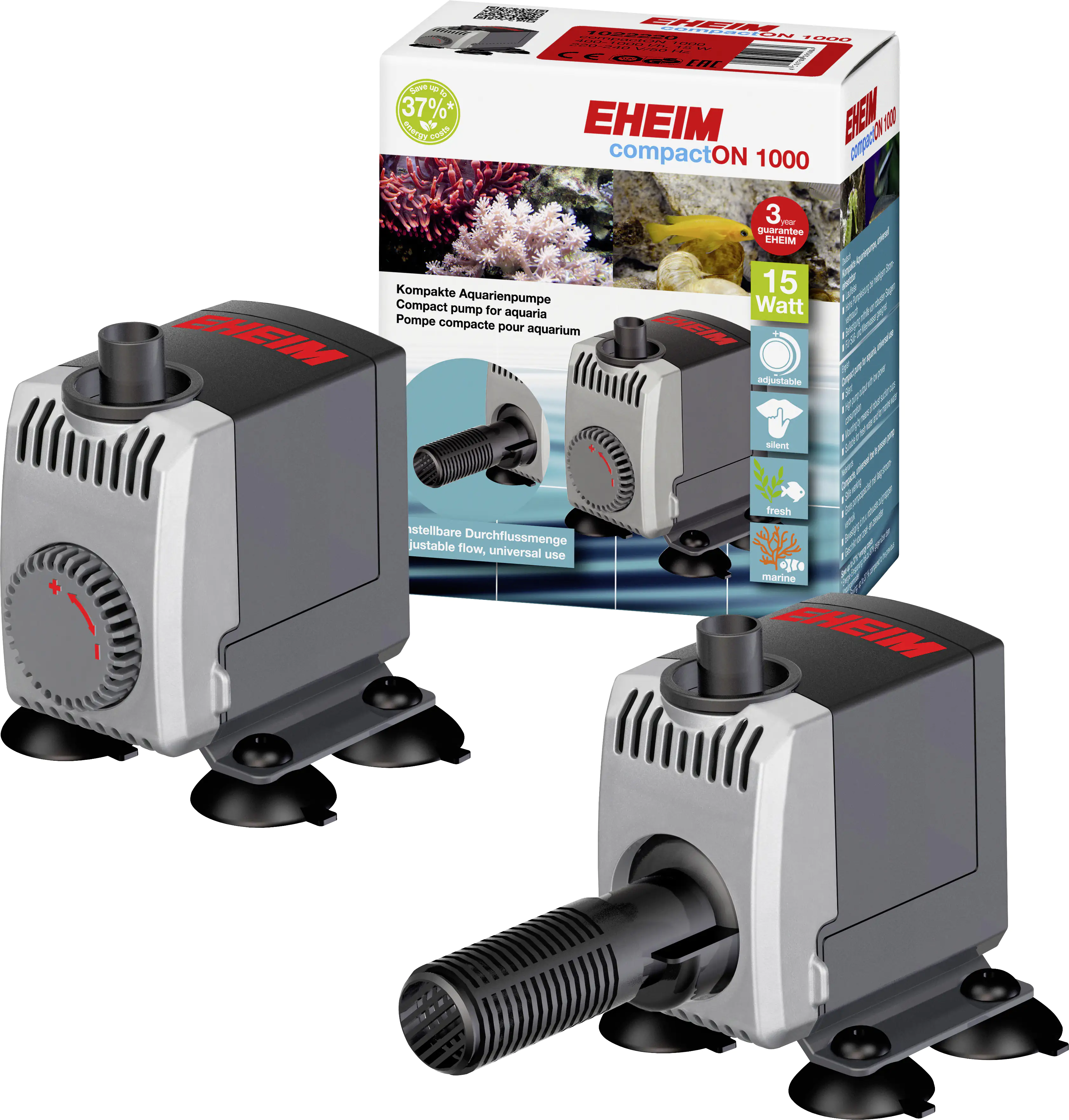 Eheim Aquarienpumpe compactON 1000 Eheim Aquarienpumpe compactON 1000