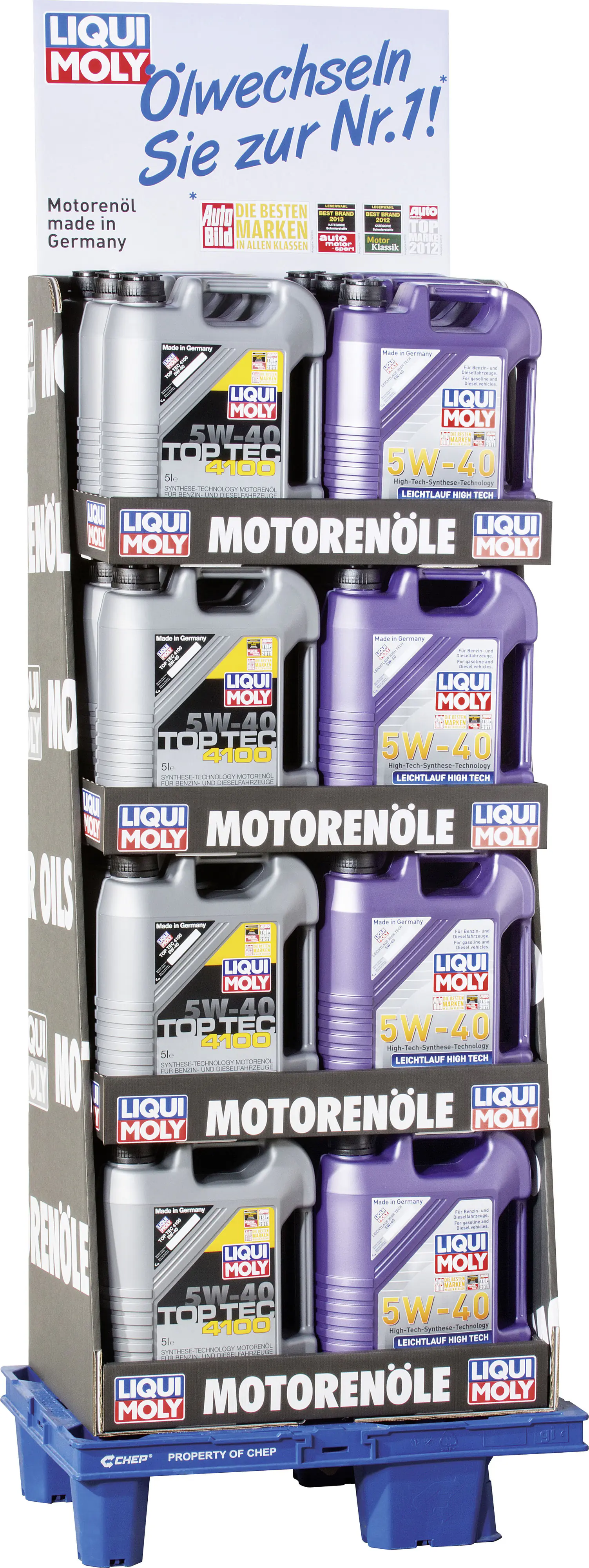 Liqui Moly Motoröl Leichtlauf High Tech 5W-40 5 L
