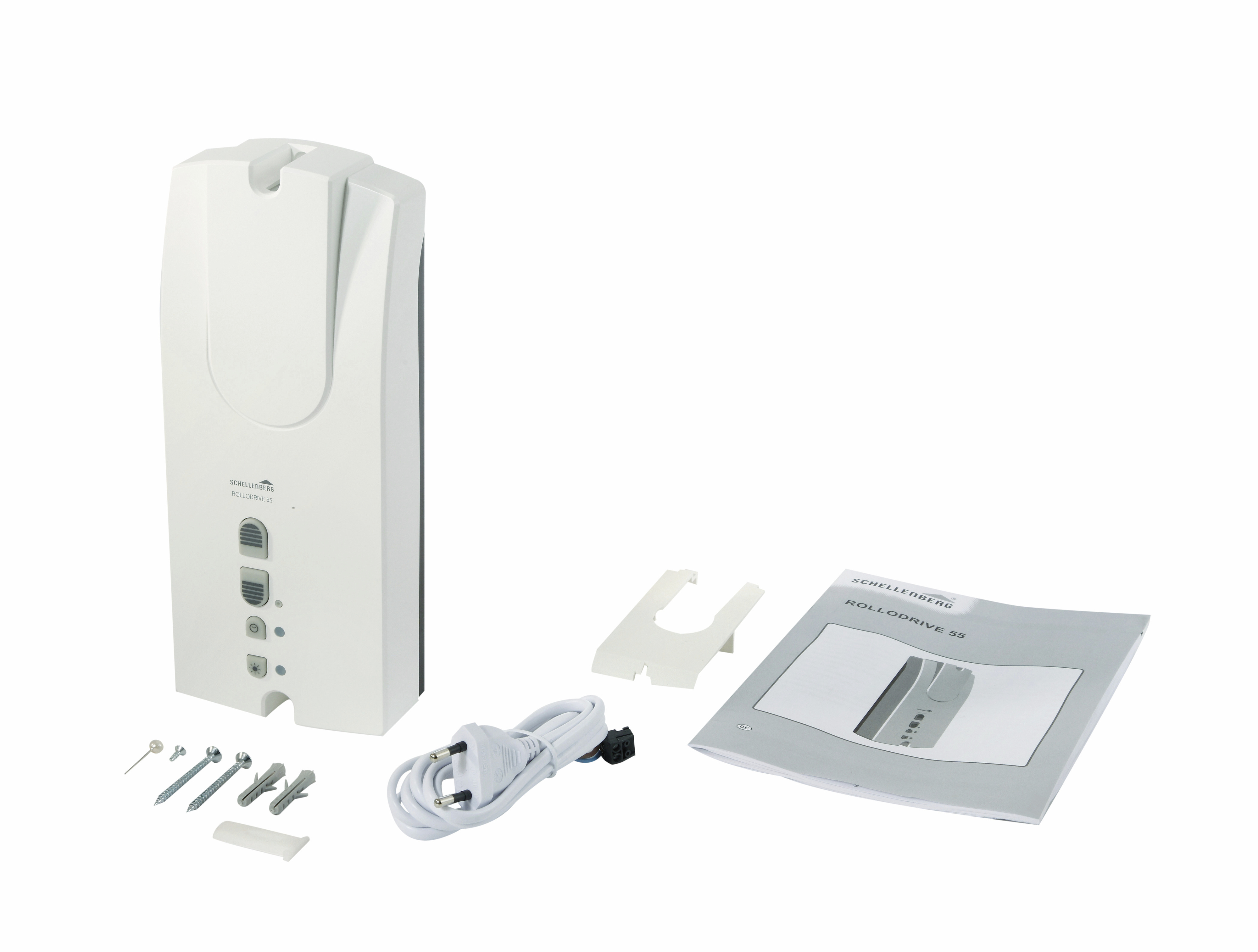 Schellenberg elektrischer Gurtwickler RolloDrive 55, für 30 kg/5,0 mÂÂ²