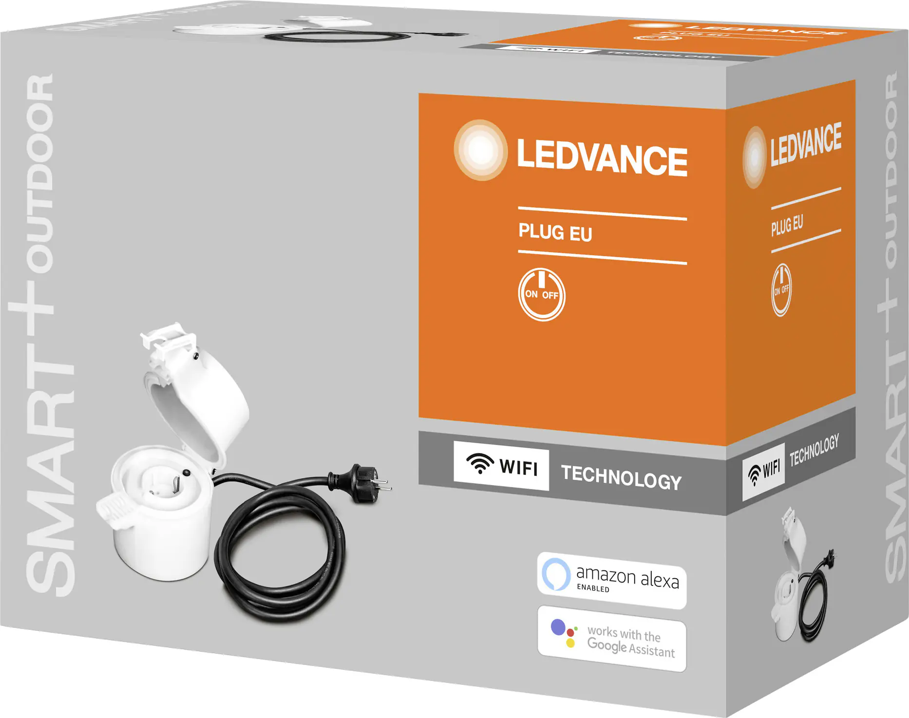 Ledvance Smart+ Wifi Outdoor Plug EU 8x1 Außensteckdose Ledvance Smart+ Wifi Outdoor Plug EU 8x1 Außensteckdose