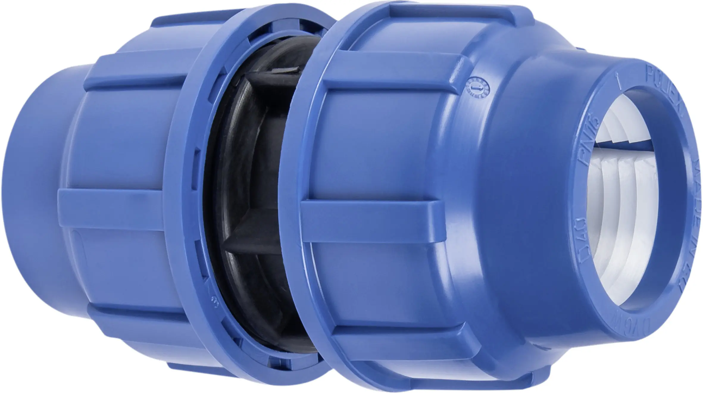 Cornat PE-Kupplung 32 x 32 mm I/I  Cornat PE-Kupplung 32 x 32 mm I/I