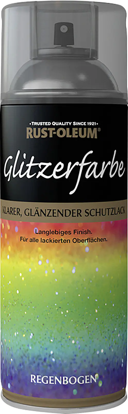 Rust-Oleum Glitzerfarbe Sprühlack 400 ml regenbogen