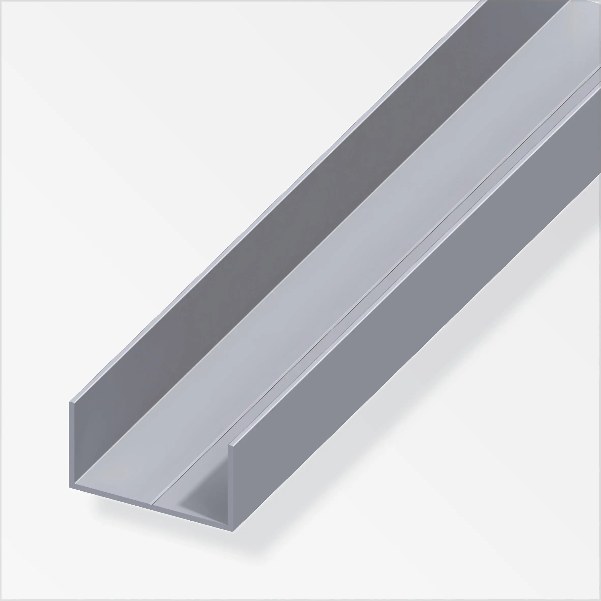 alfer Rechteck-U 2.5 m, 15.5 x 27.5 x 1.5 mm Aluminium roh blank alfer Rechteck-U 2.5 m, 15.5 x 27.5 x 1.5 mm Aluminium roh blank
