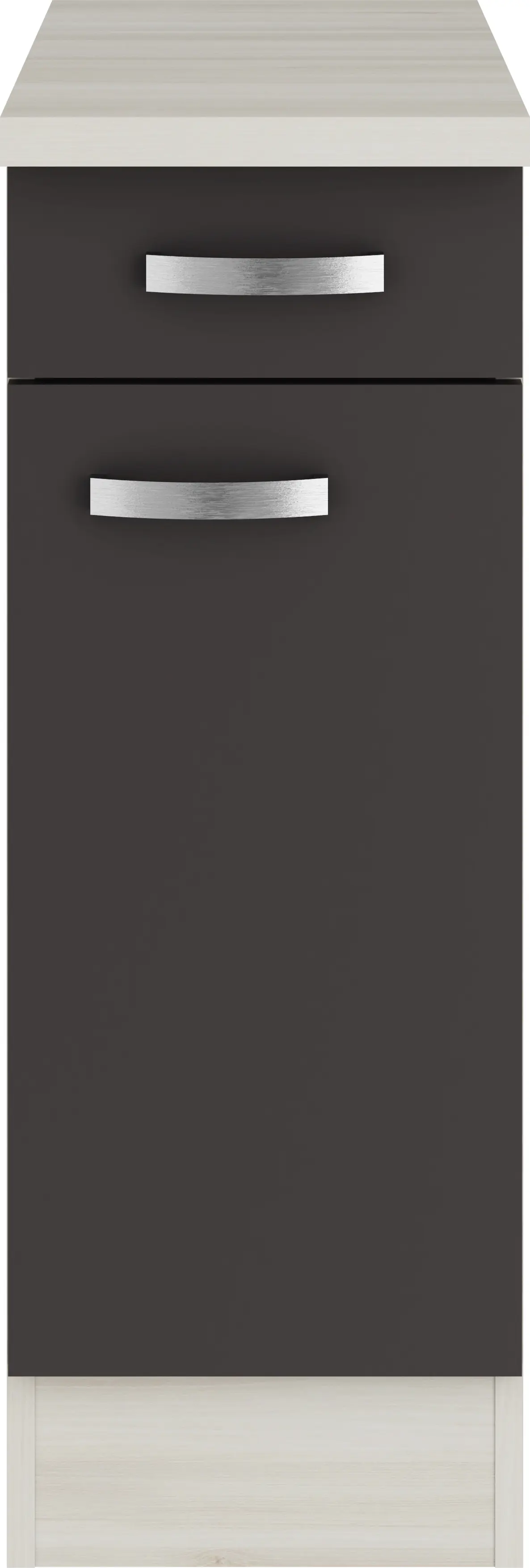 Optifit Unterschrank Faro 220 anthrazit/akazie 30 cm