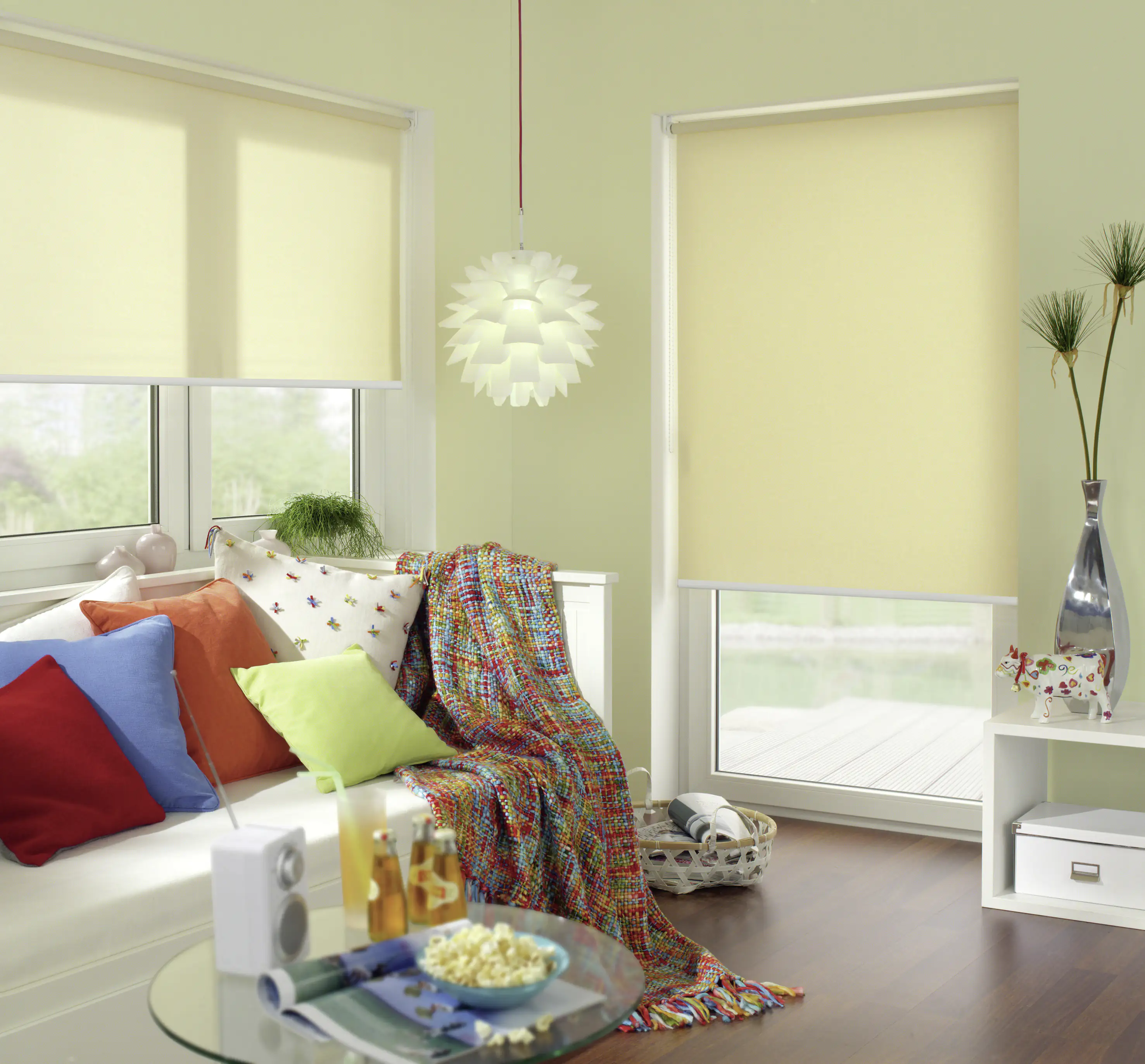 Gardinia Seitenzugrollo champagner 112 x 180 cm