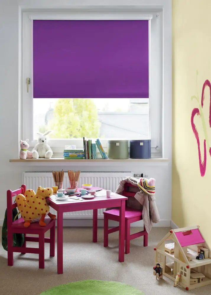 Gardinia EasyFix Thermo Rollo lila, 75 x 150 cm