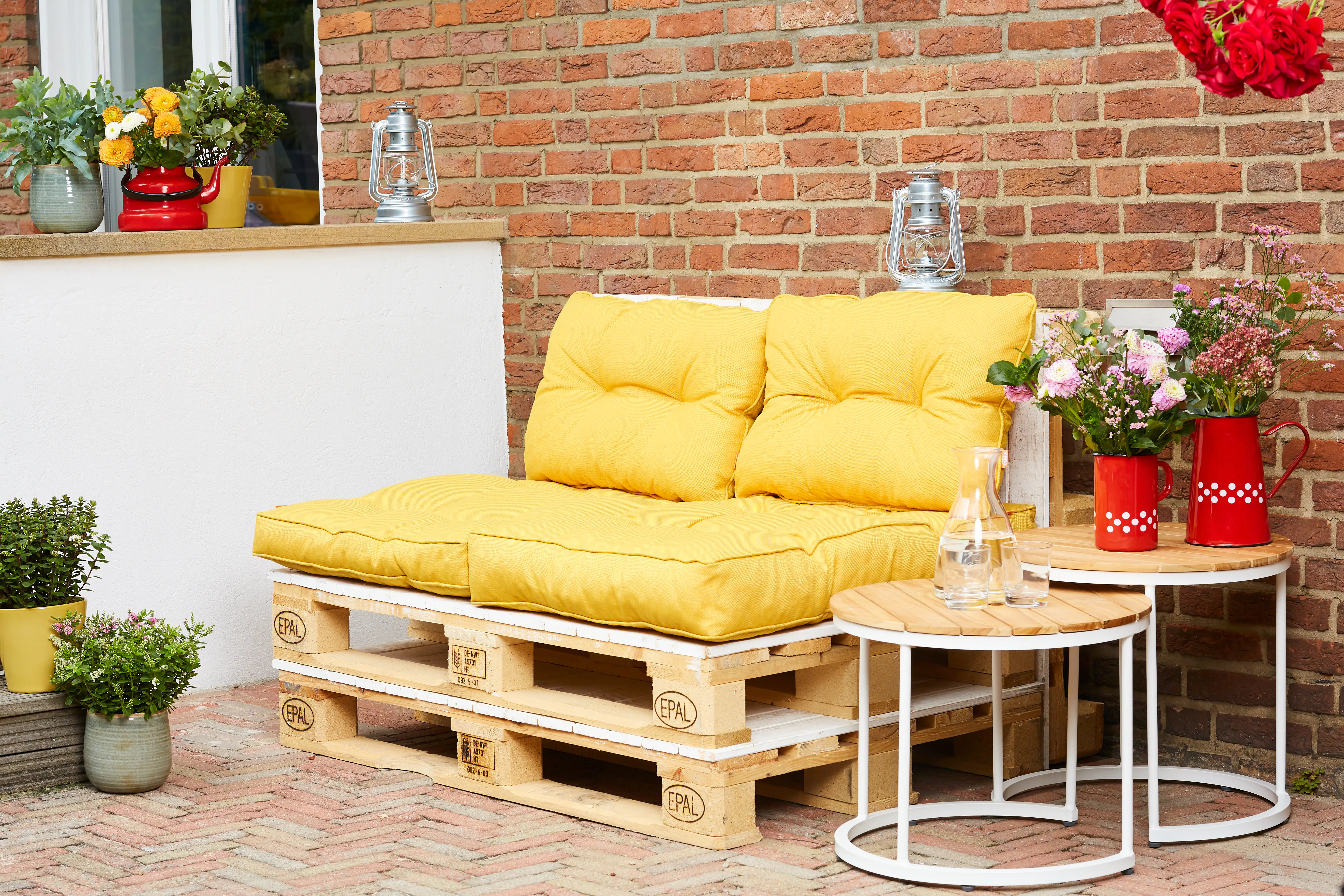 4019111011283_11 Siena Garden Palettenkissen-Set Almaaz gelb