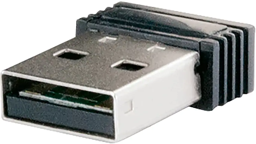 Schwaiger PC Tastatur schwarz kabellos, USB 2.0 Anschluss