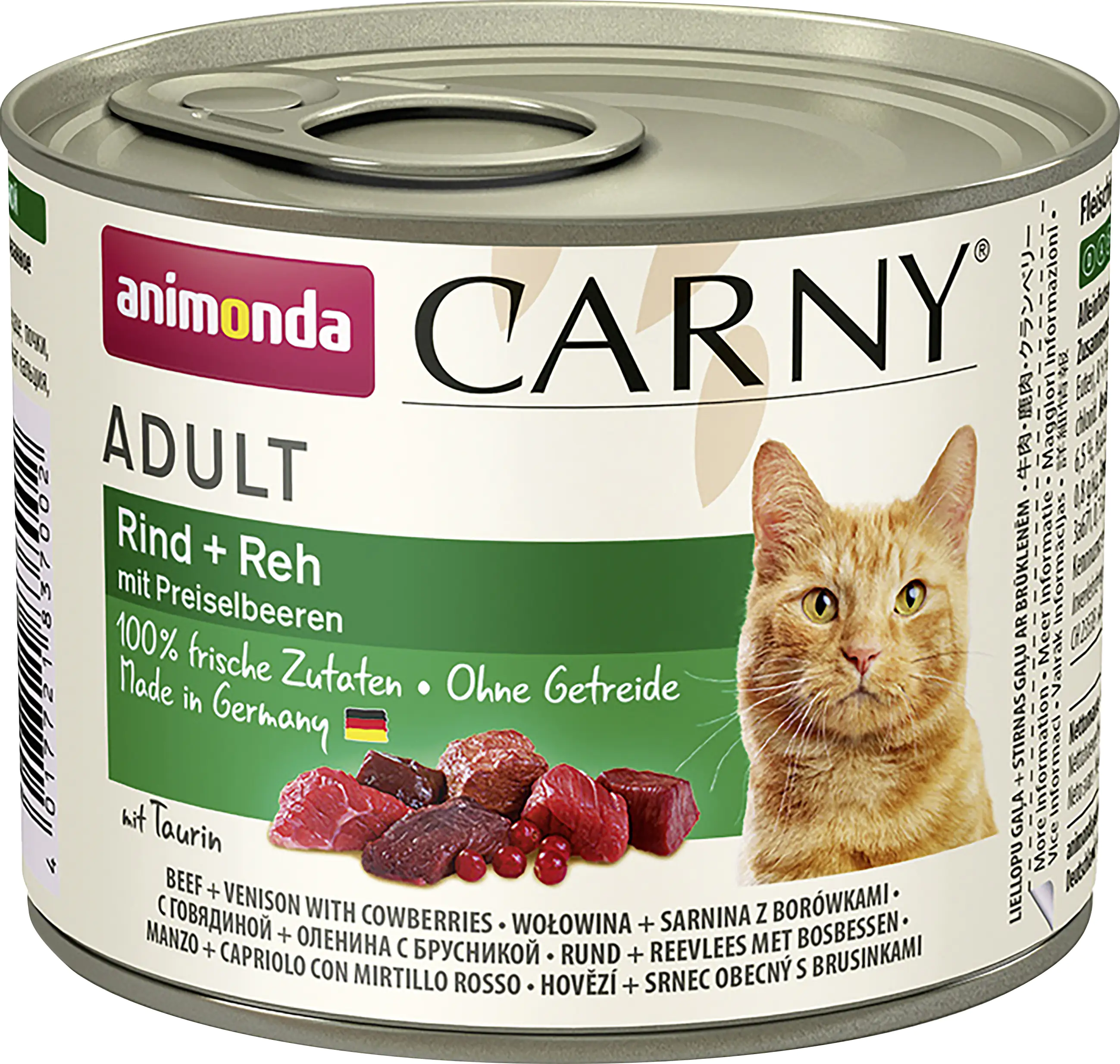Animonda Carny Adult Rind + Reh mit Preiselbeeren 200 g Animonda Carny Adult Rind + Reh mit Preiselbeeren 200 g