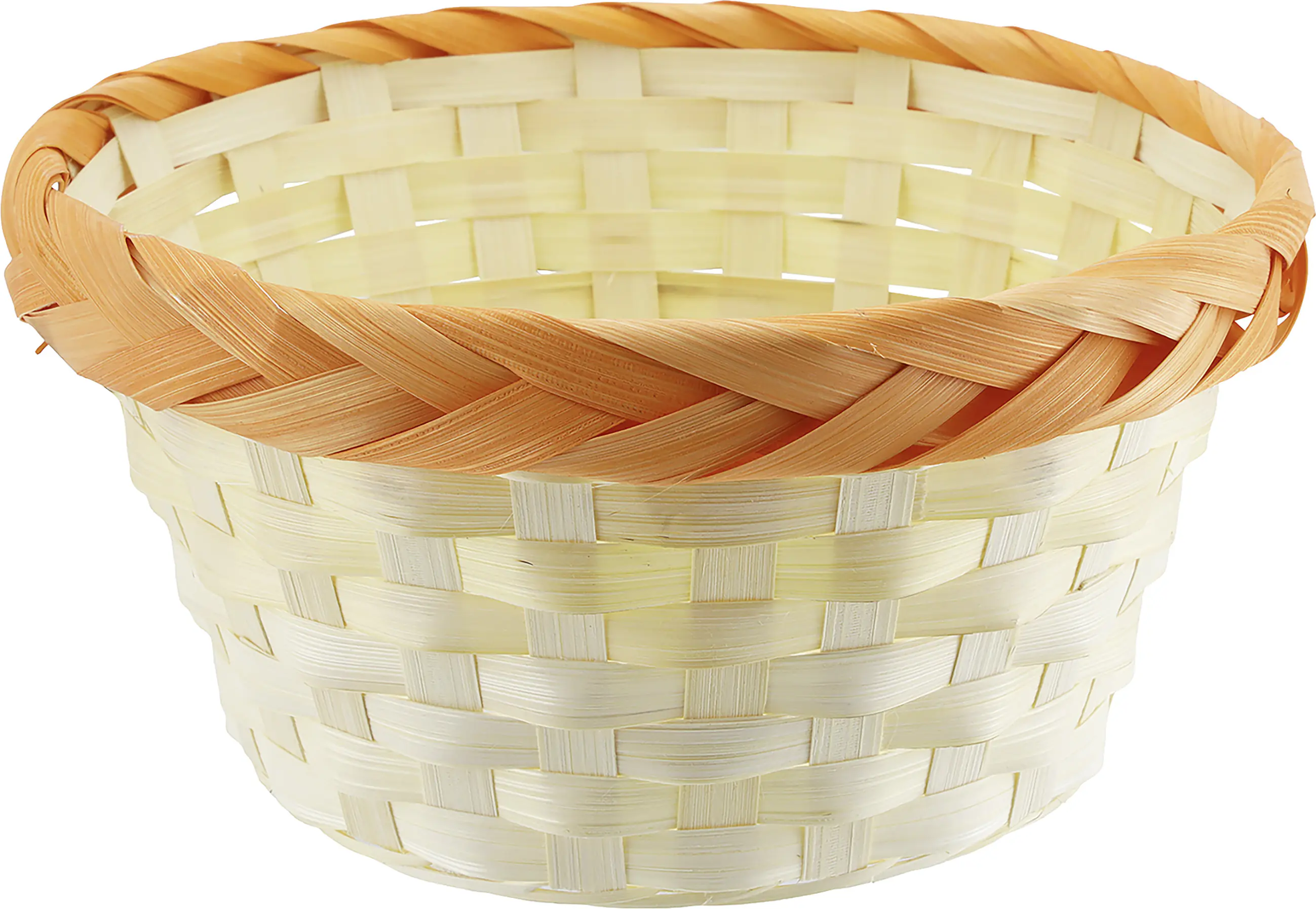 Osterdeko Korb 20 x 10 cm orange