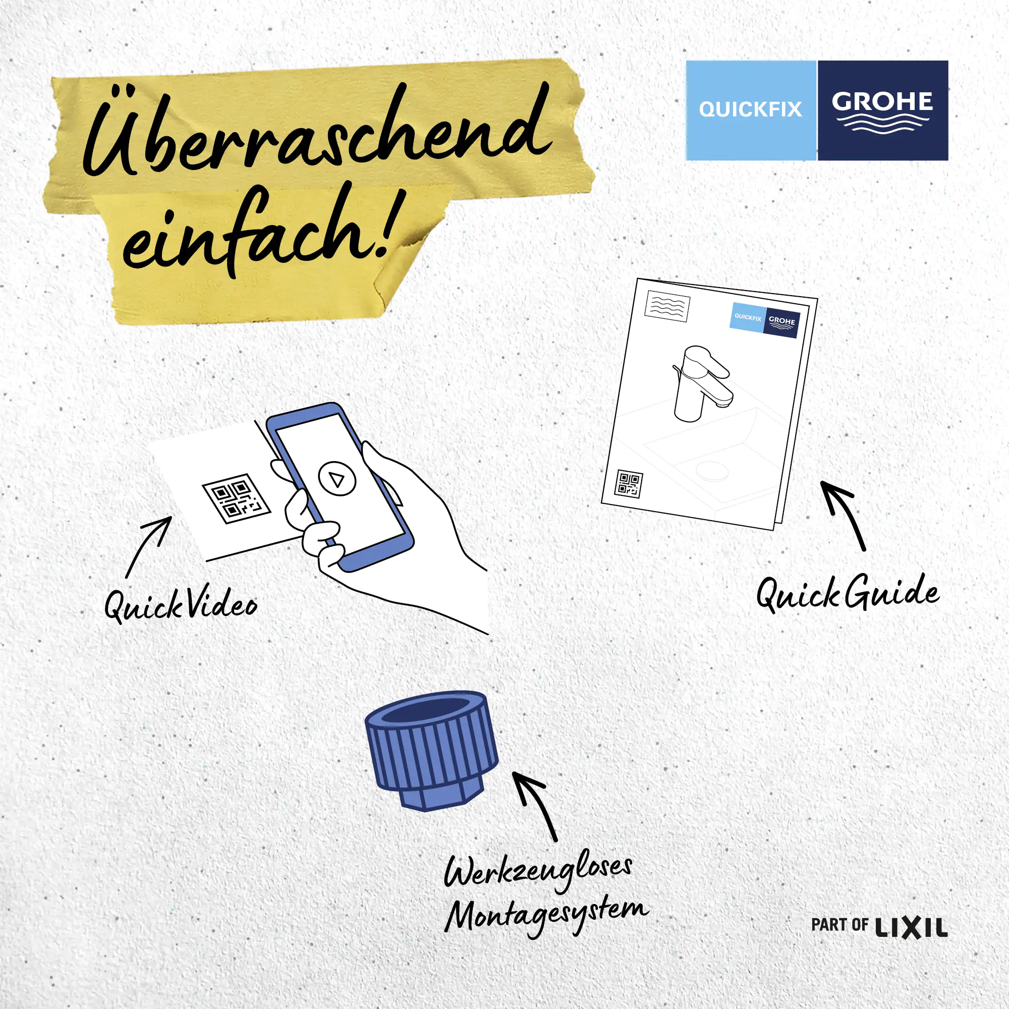 Grohe Küchenarmatur Start Flow verchromt mit herausziehbarer Brause Grohe Küchenarmatur Start Flow verchromt mit herausziehbarer Brause