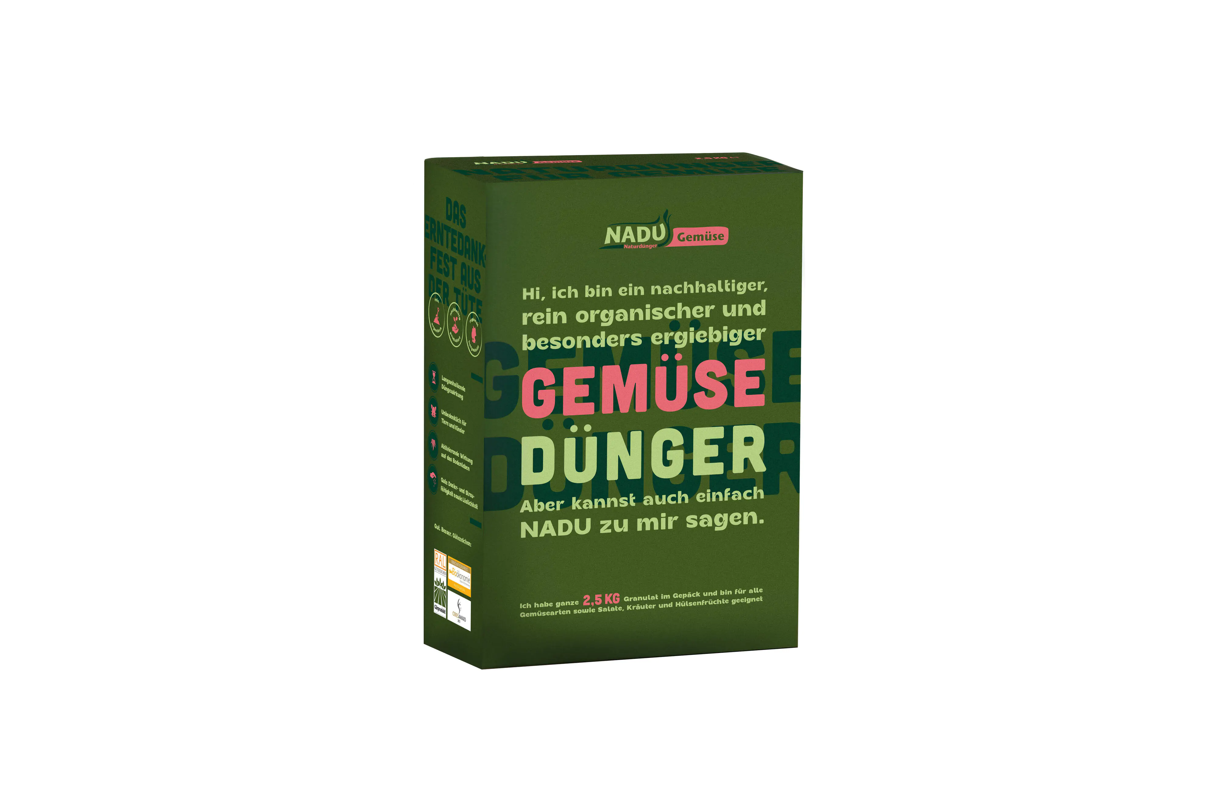 NADU Gemüsedünger 2,5 kg