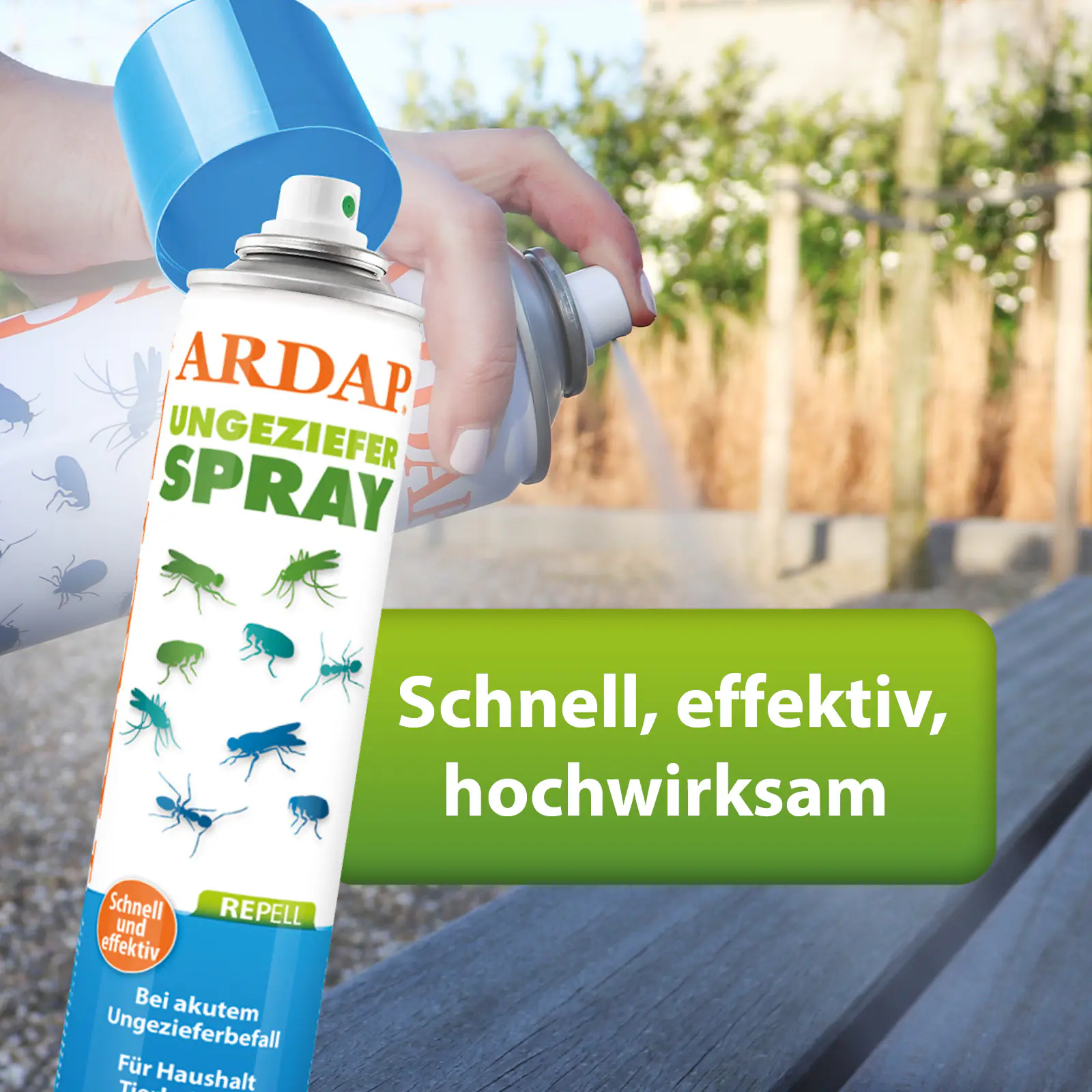 ARDAP Repell Ungezieferspray 750 ml