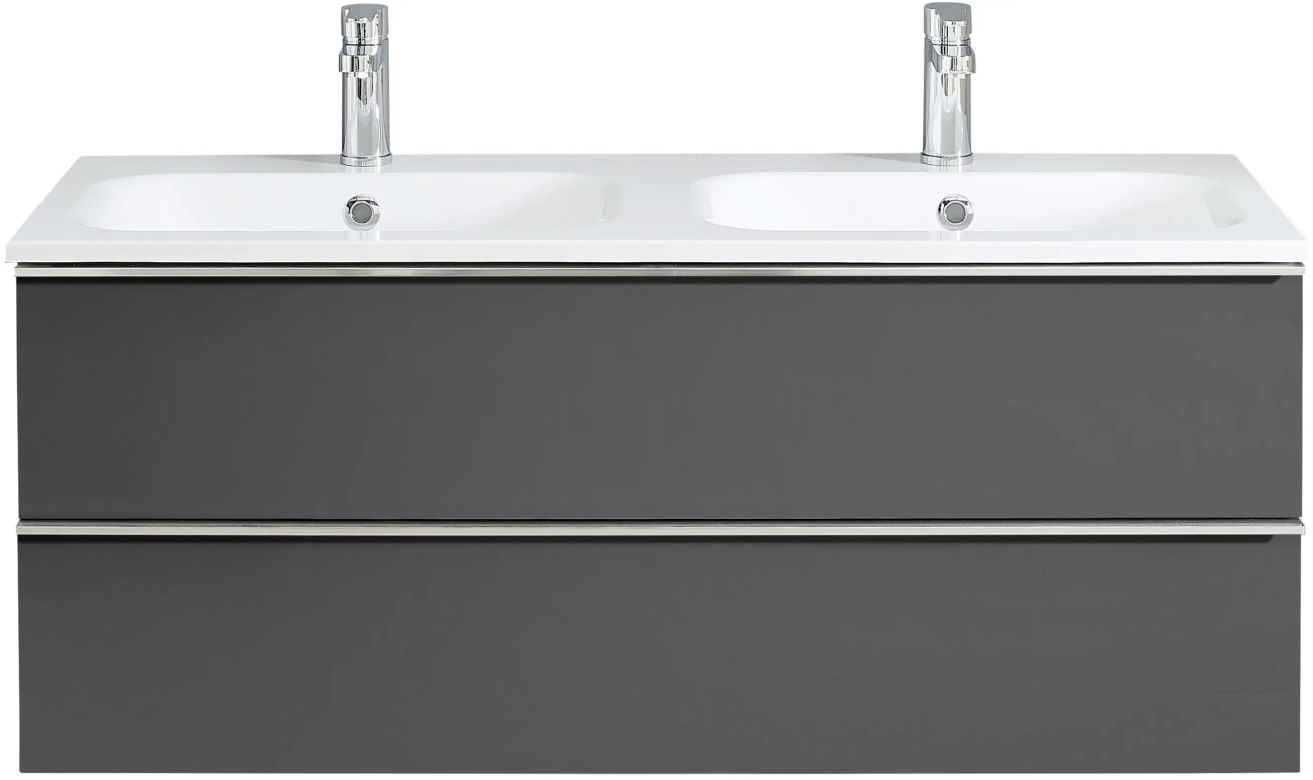 Primaster Waschtischunterschrank Düsseldorf grau 120 cm