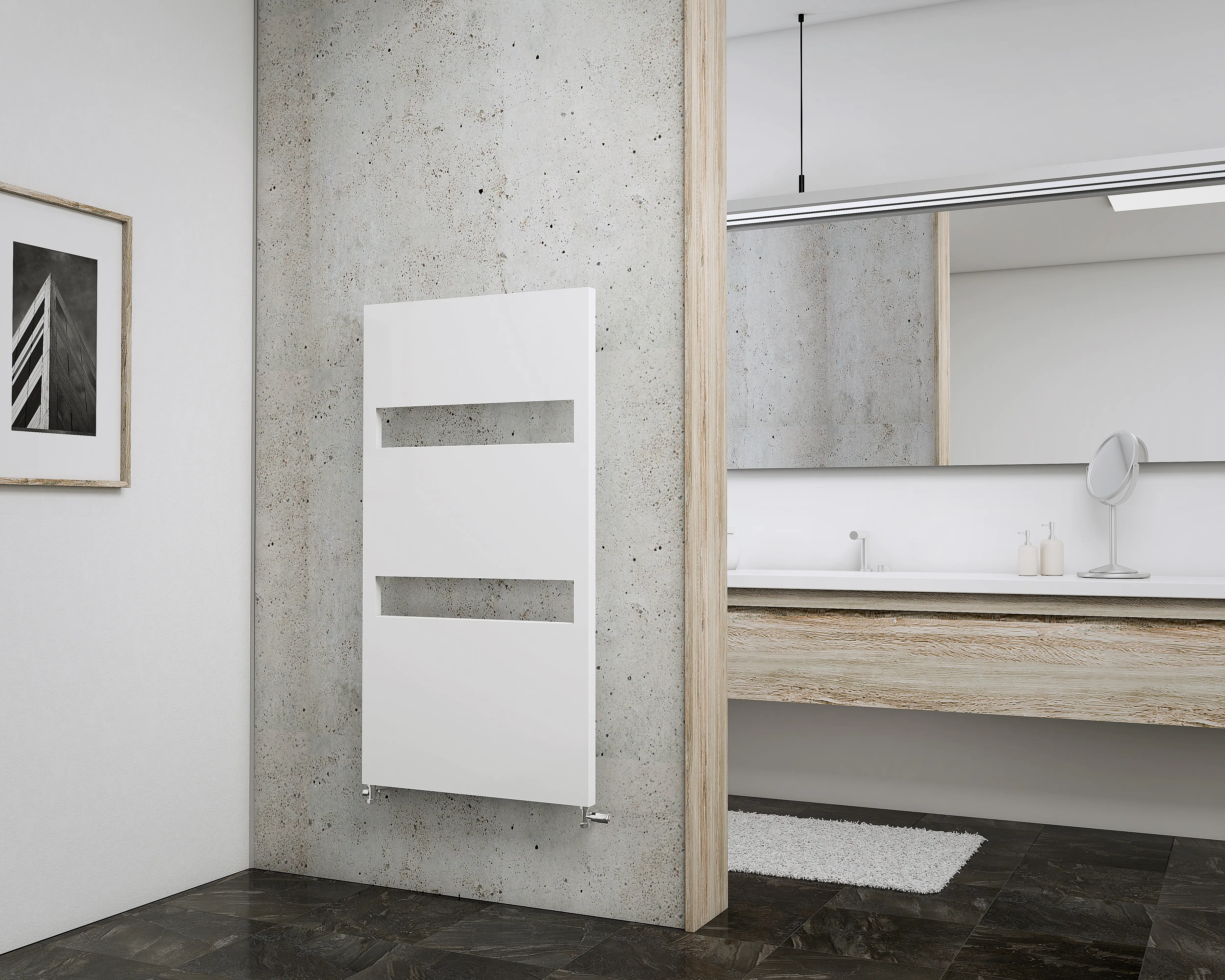 Schulte Badheizkörper Turin 114,3 x 60,5 cm 438 Watt