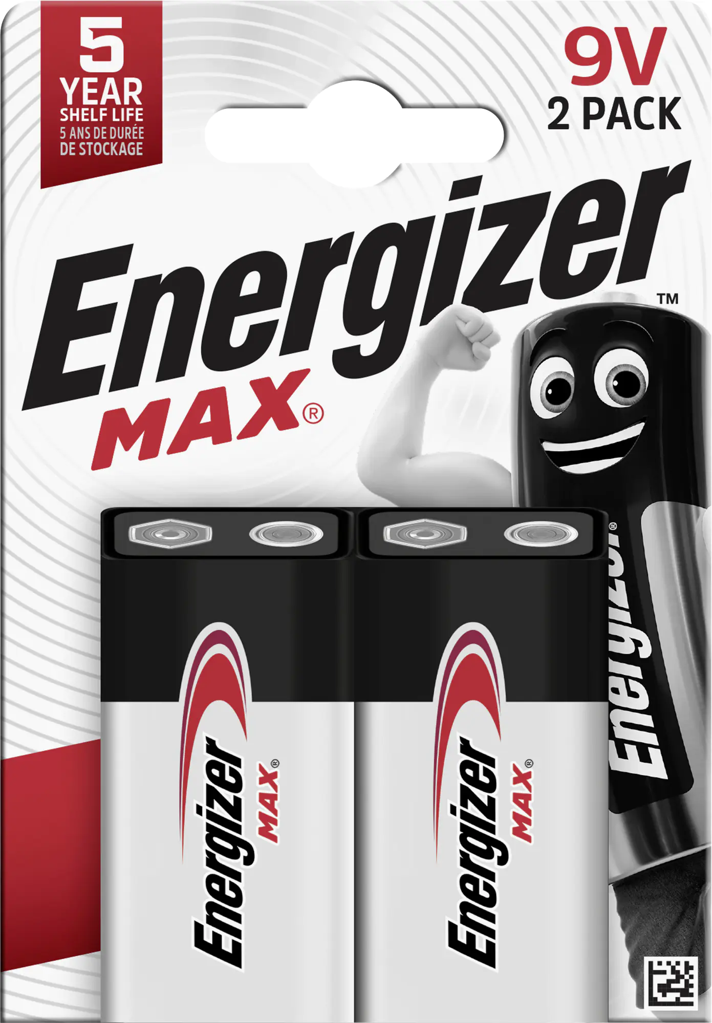 Energizer Max Alkaline E-Block Batterie 9 V, 2er Pack Energizer Max Alkaline E-Block Batterie 9 V, 2er Pack