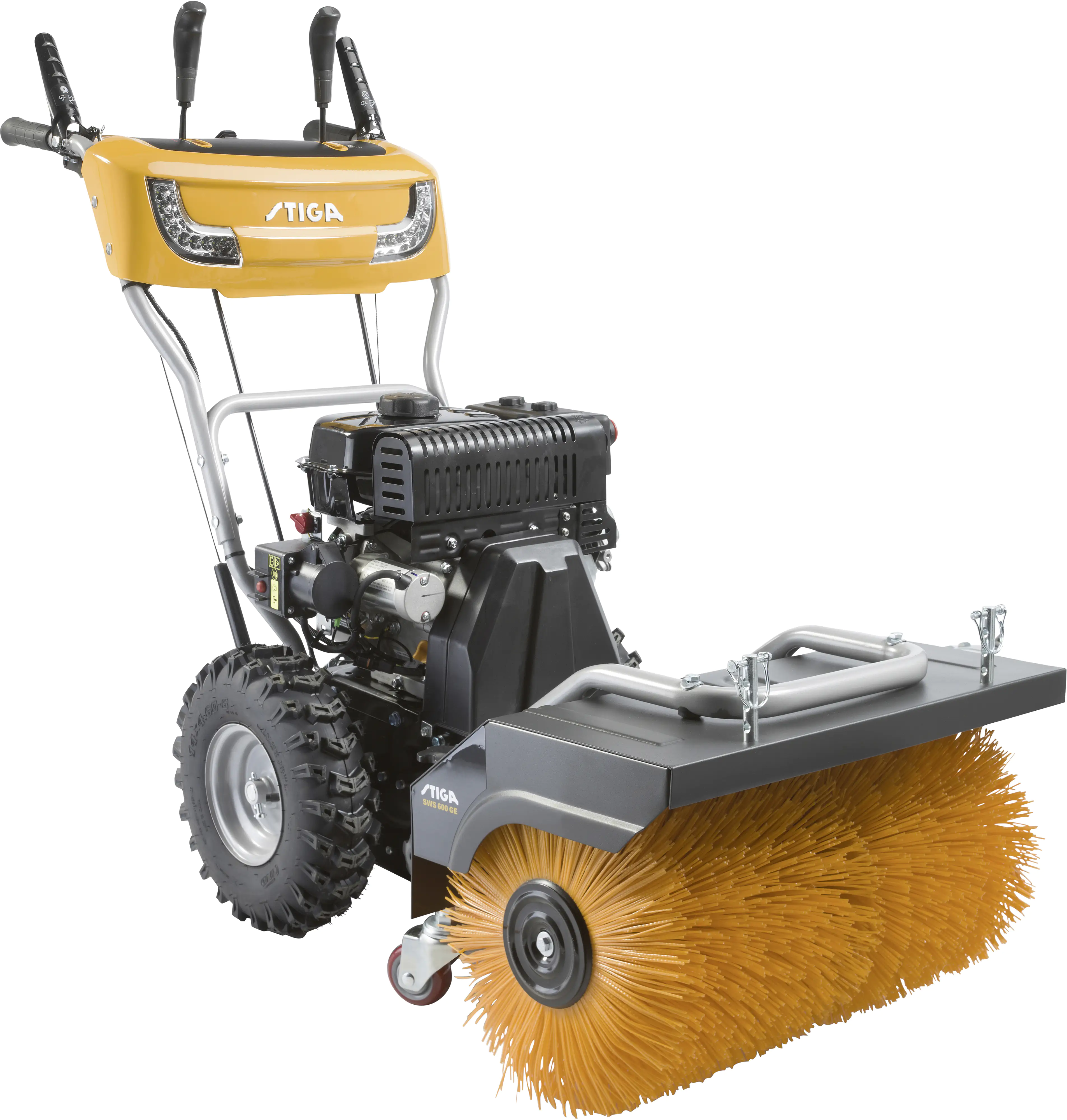 Stiga Benzin-Kehrmaschine SWS 600 GE 60 cm Arbeitsbreite