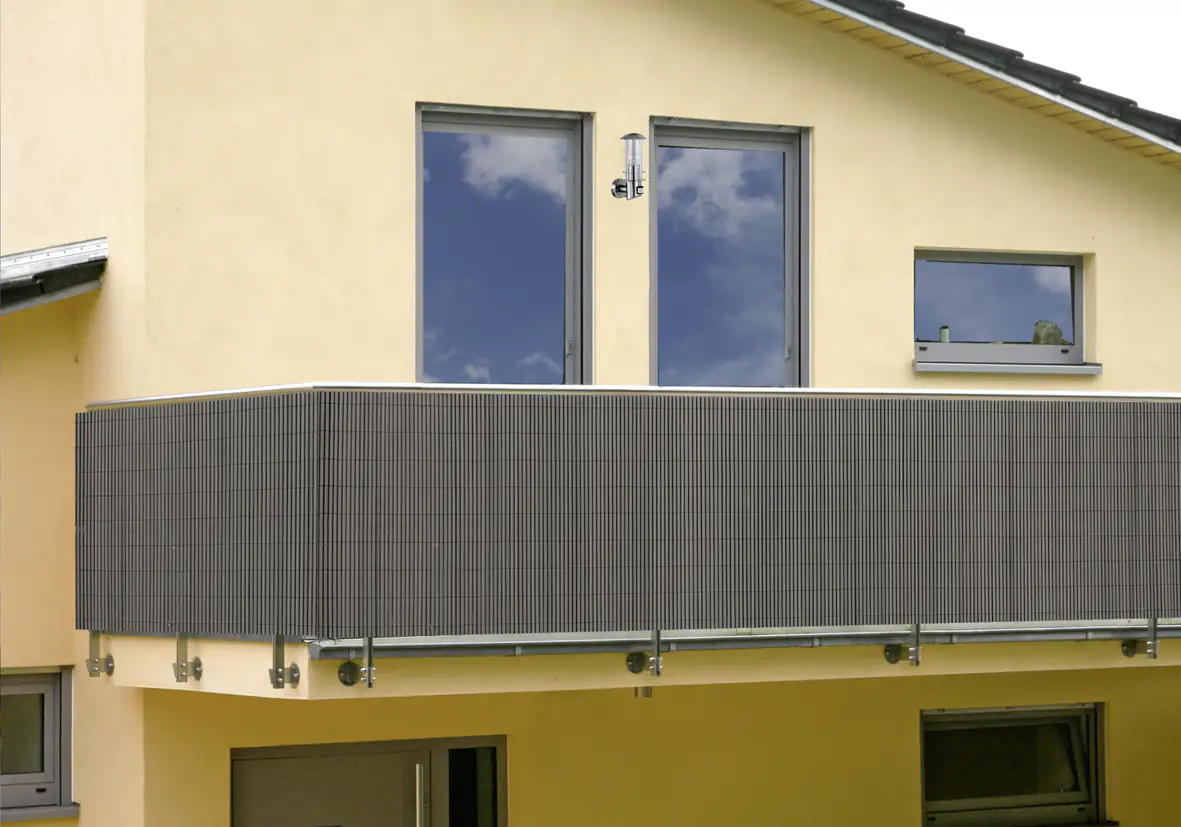 Floraworld Sichtschutz/Balkonverkleidung 3 x 0,9 m taupe