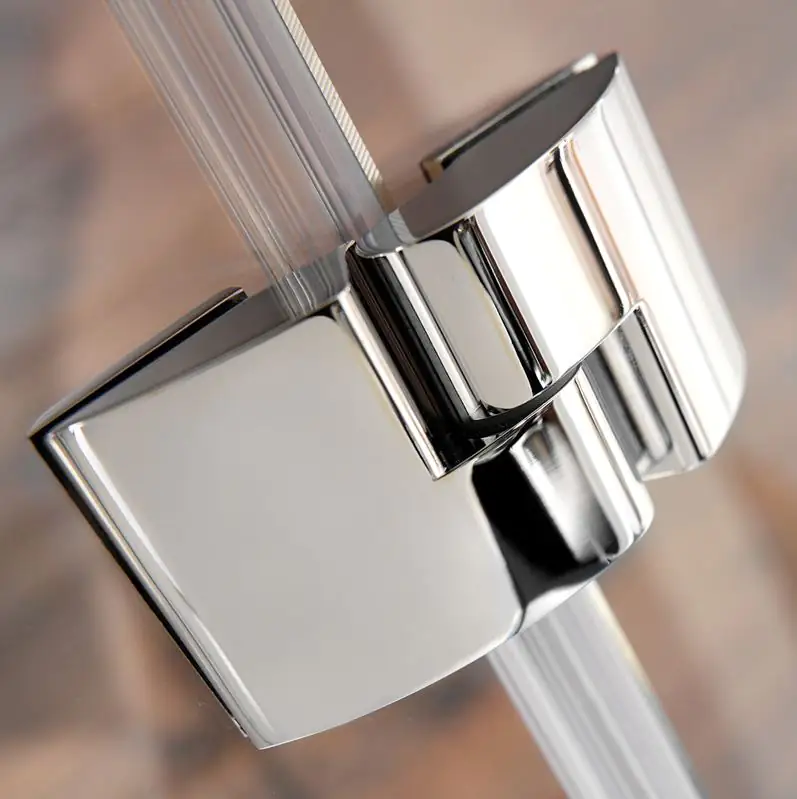 Breuer Espira Runddusche 80x80 4-teilig, Alu chromeffekt, Klarglas hell