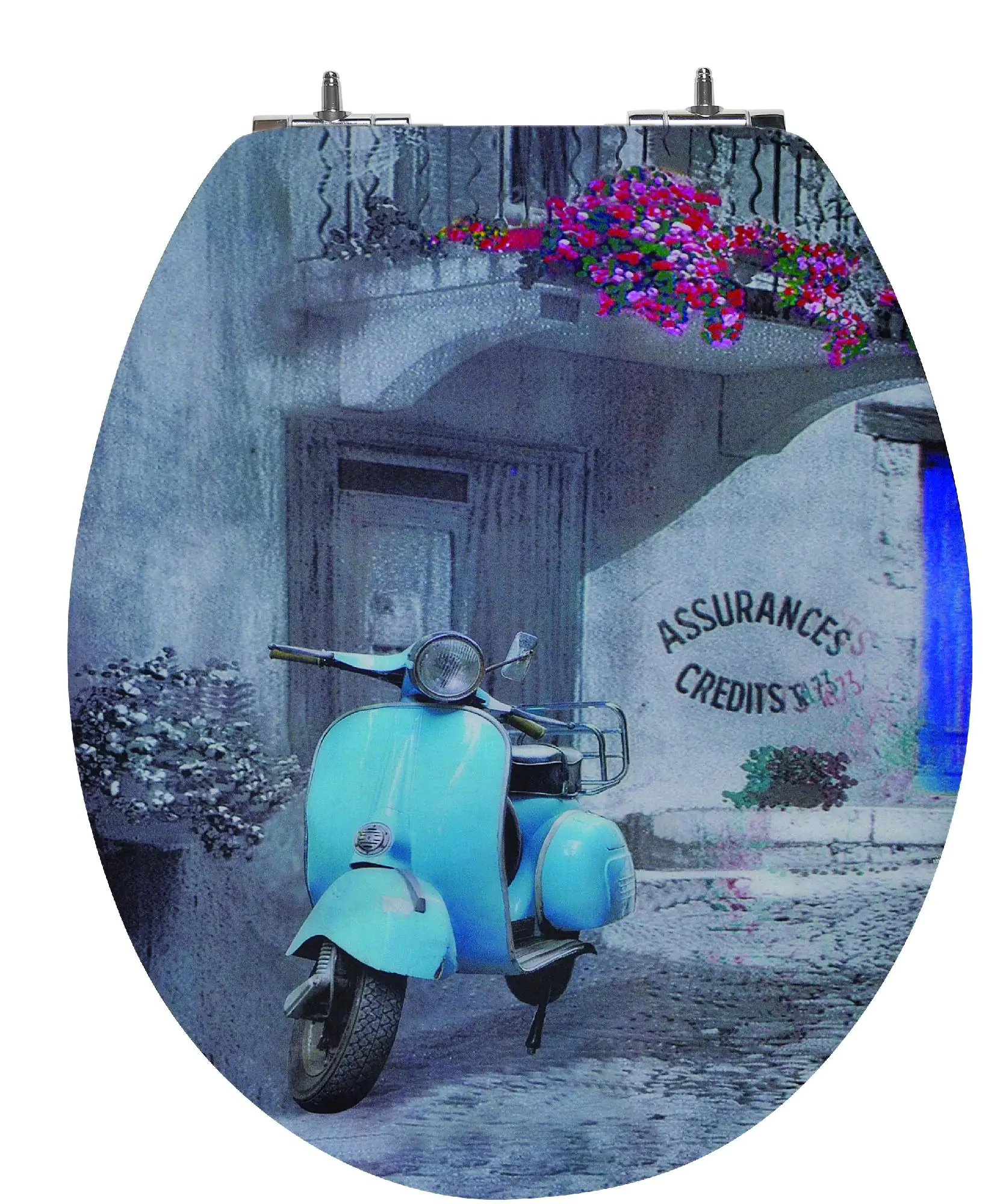 Primaster WC-Sitz mit Absenkautomatik Luigi 3D weiß