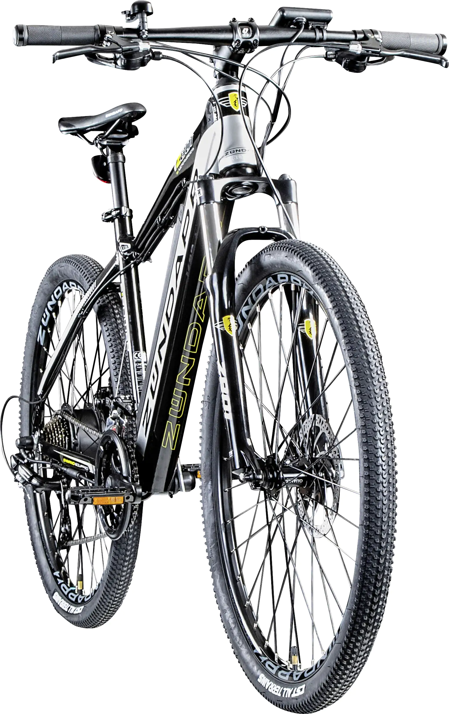 Zündapp E-Bike MTB Z801 27,5 Zoll 21-Gang 418 Wh silber