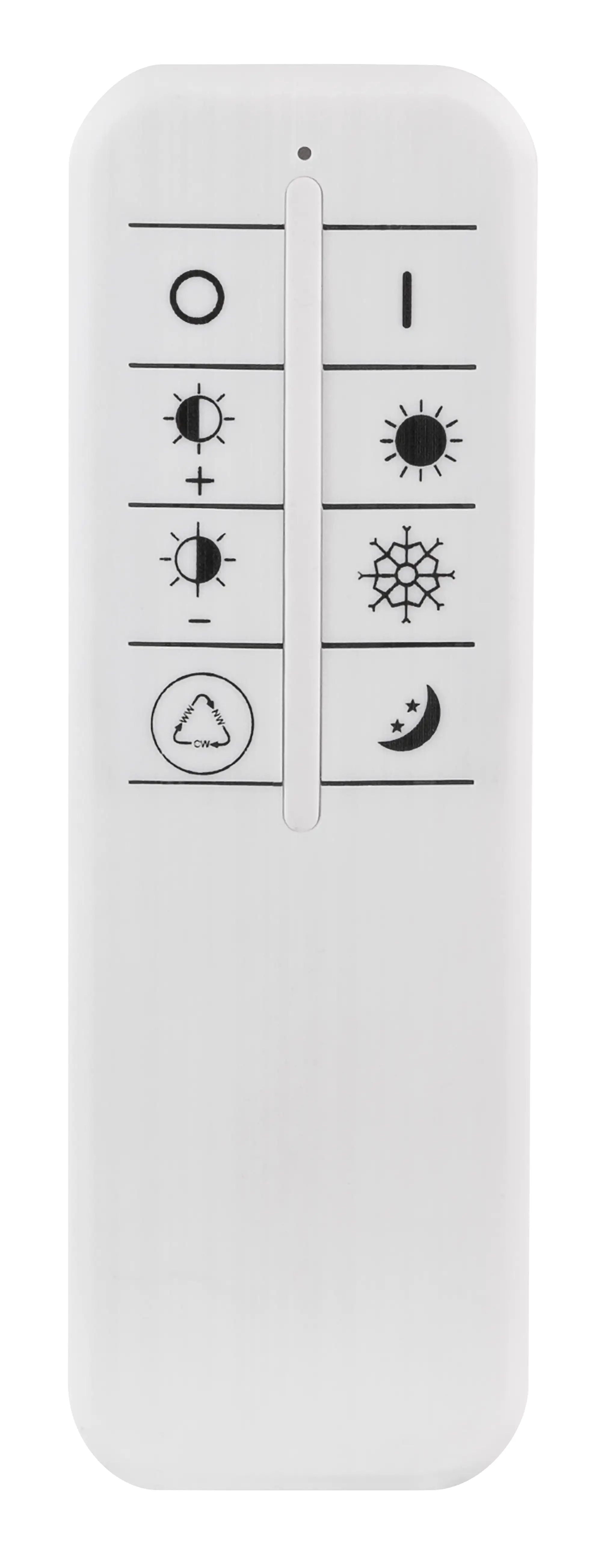 9007371407019_4 Globo LED Deckenleuchte Eddie opal, klar, weiß, mit Fernbedienung