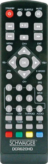 Schwaiger Kabelreceiver DCR620HD - Full HD (DVB-C) Free to Air (FTA) Schwaiger Kabelreceiver DCR620HD - Full HD (DVB-C) Free to Air (FTA)