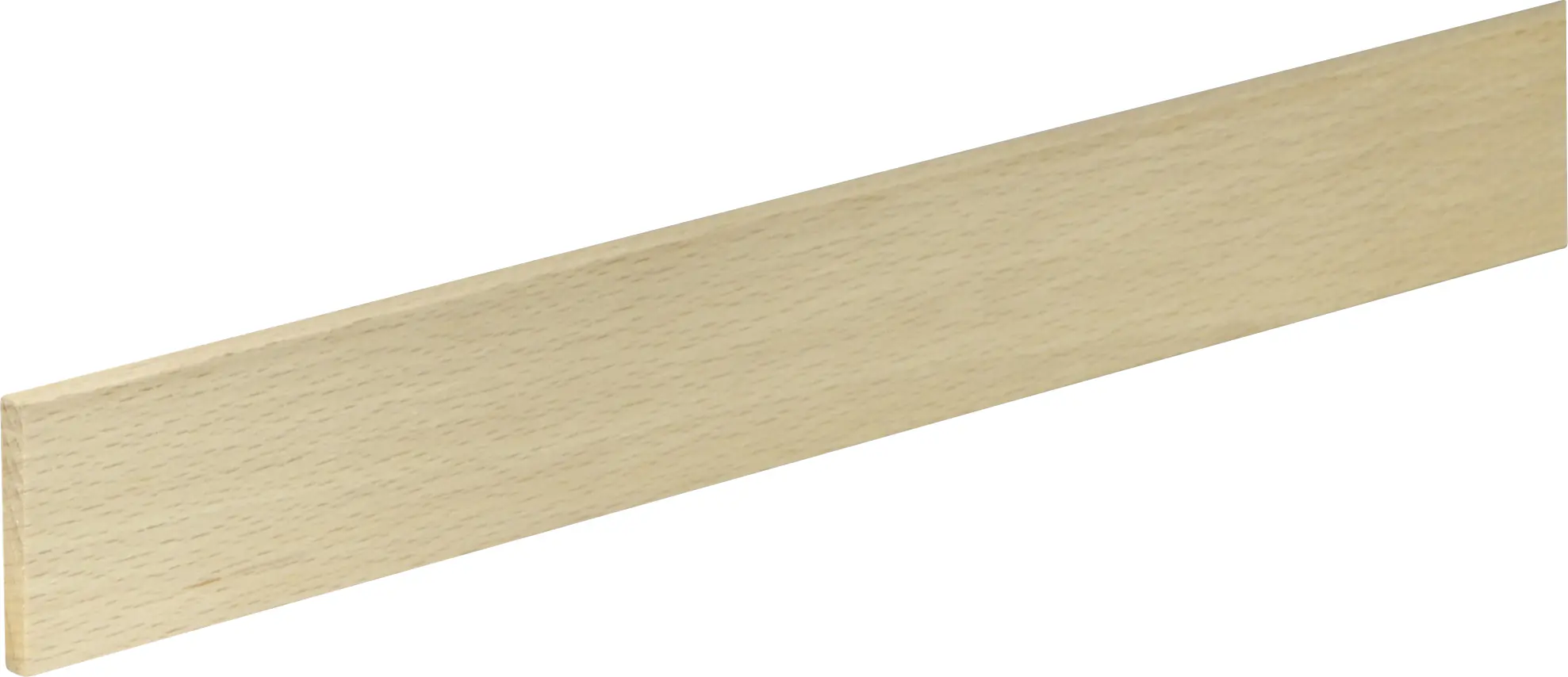 FN Neuhofer Flachleiste 210 cm 40 x 5 mm Buche