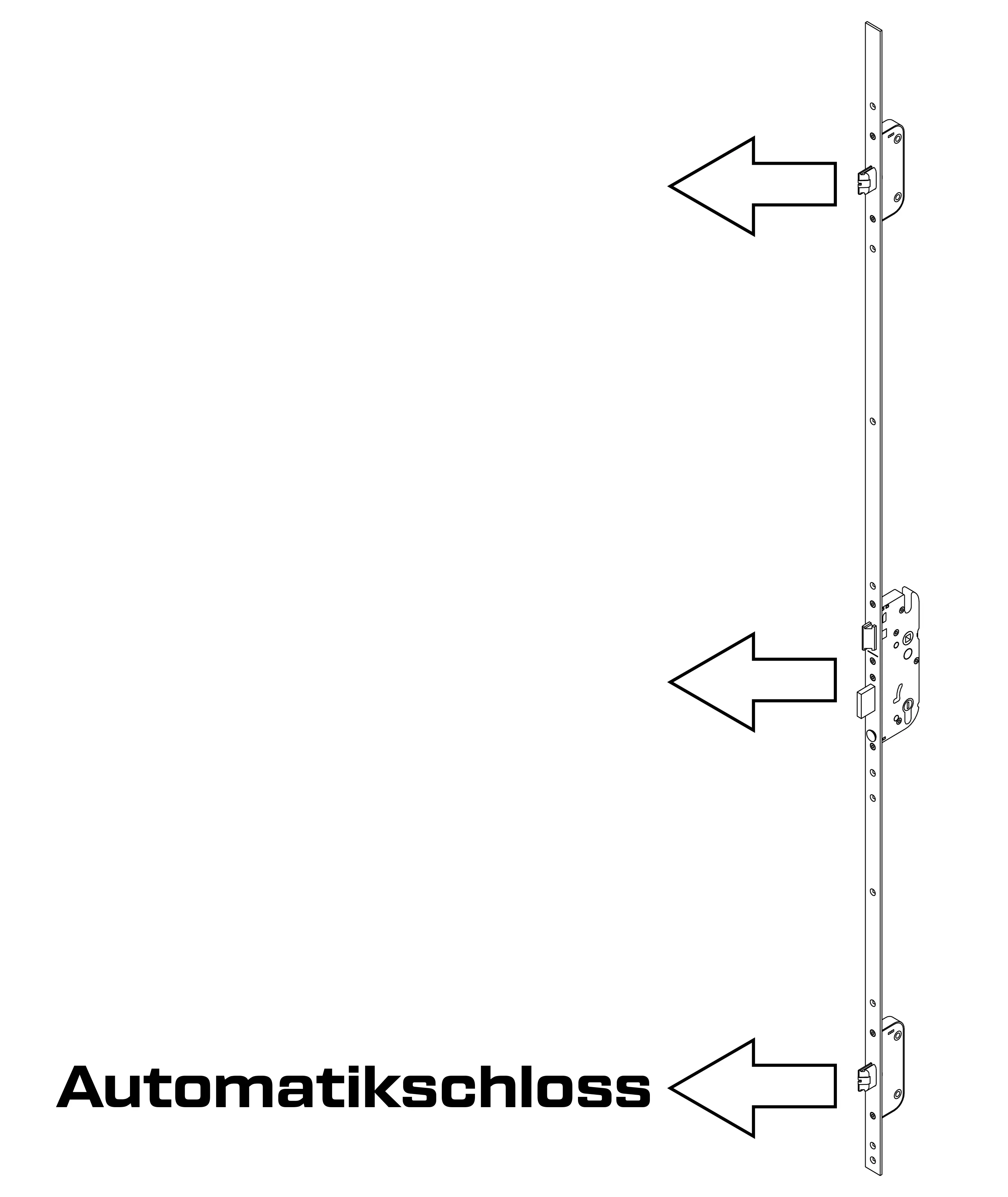 Splendoor Haustür Passivedoor Premium B03 Aluminium/Stahl anthrazit DIN rechts 98 x 208 cm mit Fingerscan