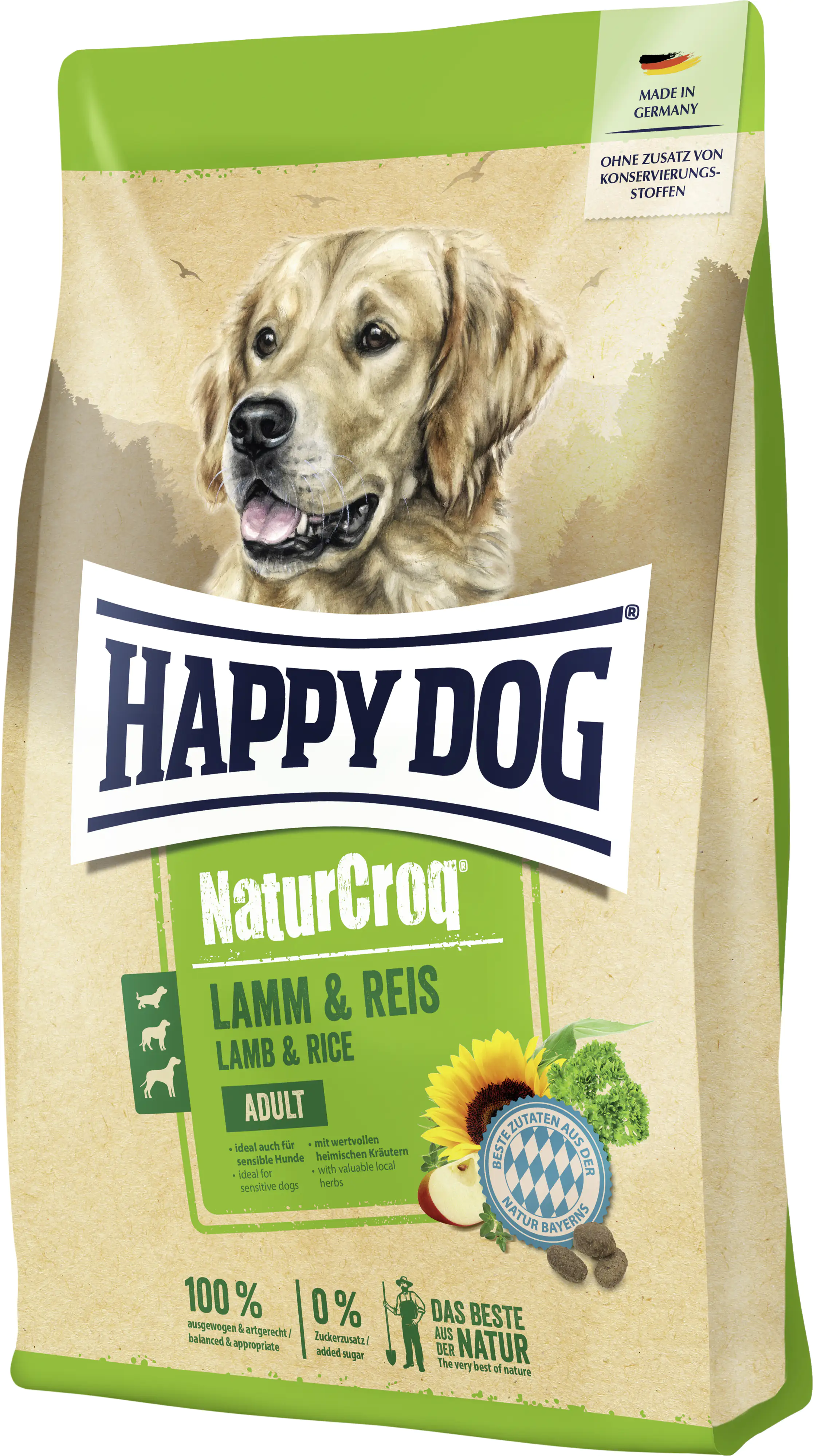 Happy Dog NaturCroq Lamm & Reis 11 kg