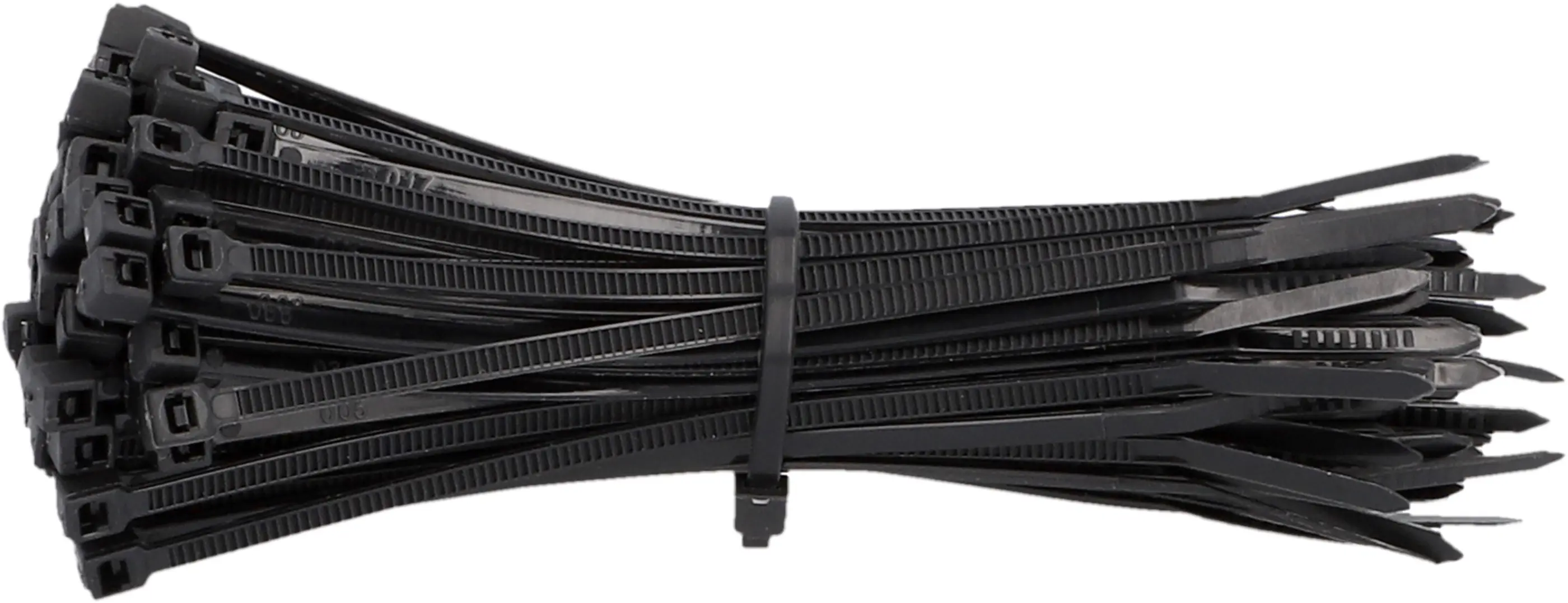 Unitec Kabelbinder 10 cm UV-beständig schwarz 100 Stück