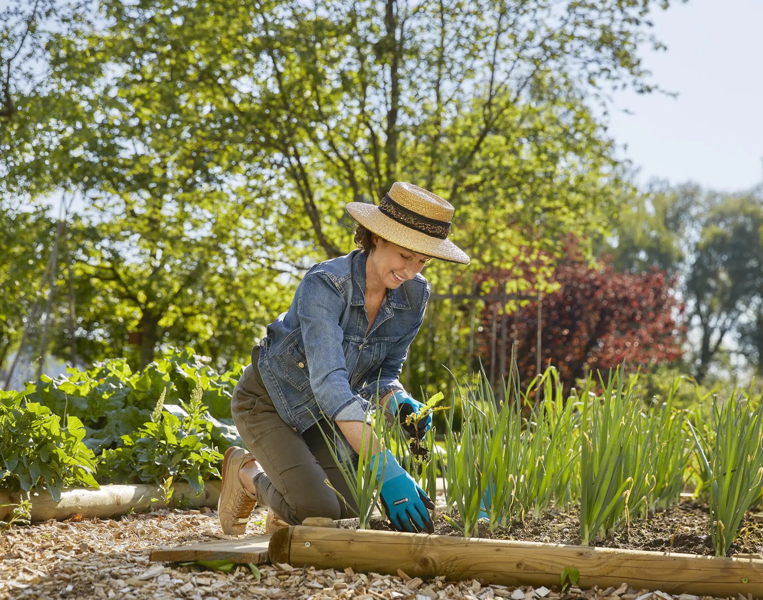 4078500051750_04 Gardena Pflanz und Bodenhandschuh Größe 8 M