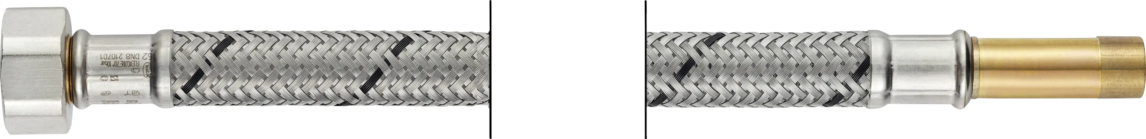 7611038185237 FLEXO Anschlussschlauch FLEXO® IG 3/8" x R 10mm DN8, 50 cm