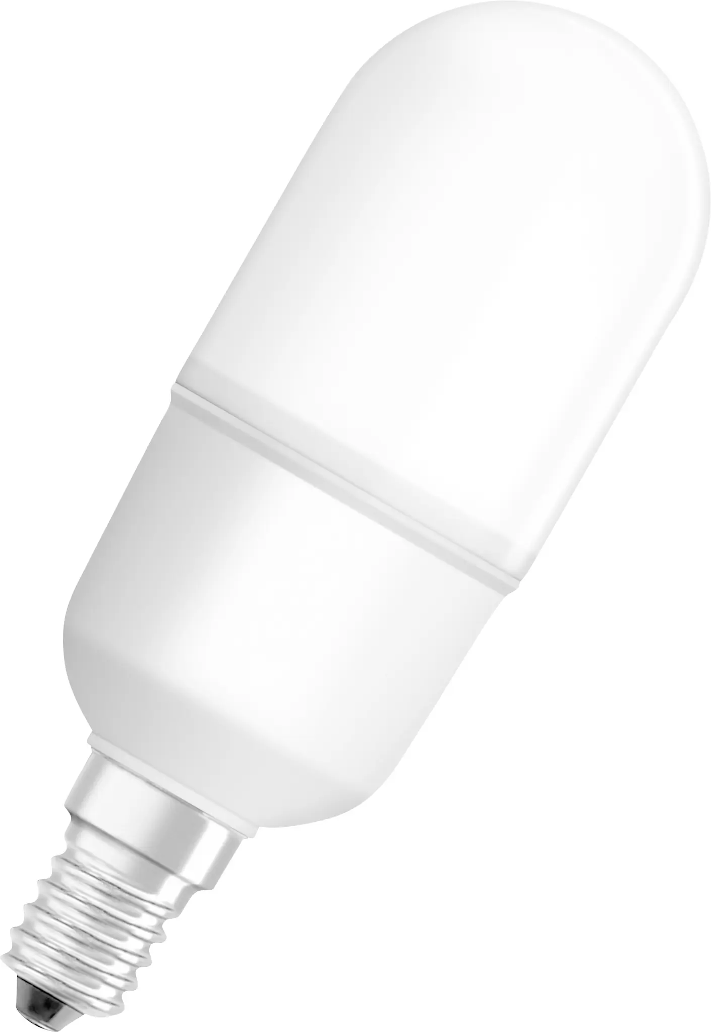 Osram LED Leuchtmittel Star Stick E14 9 W warmweiß, weiß matt