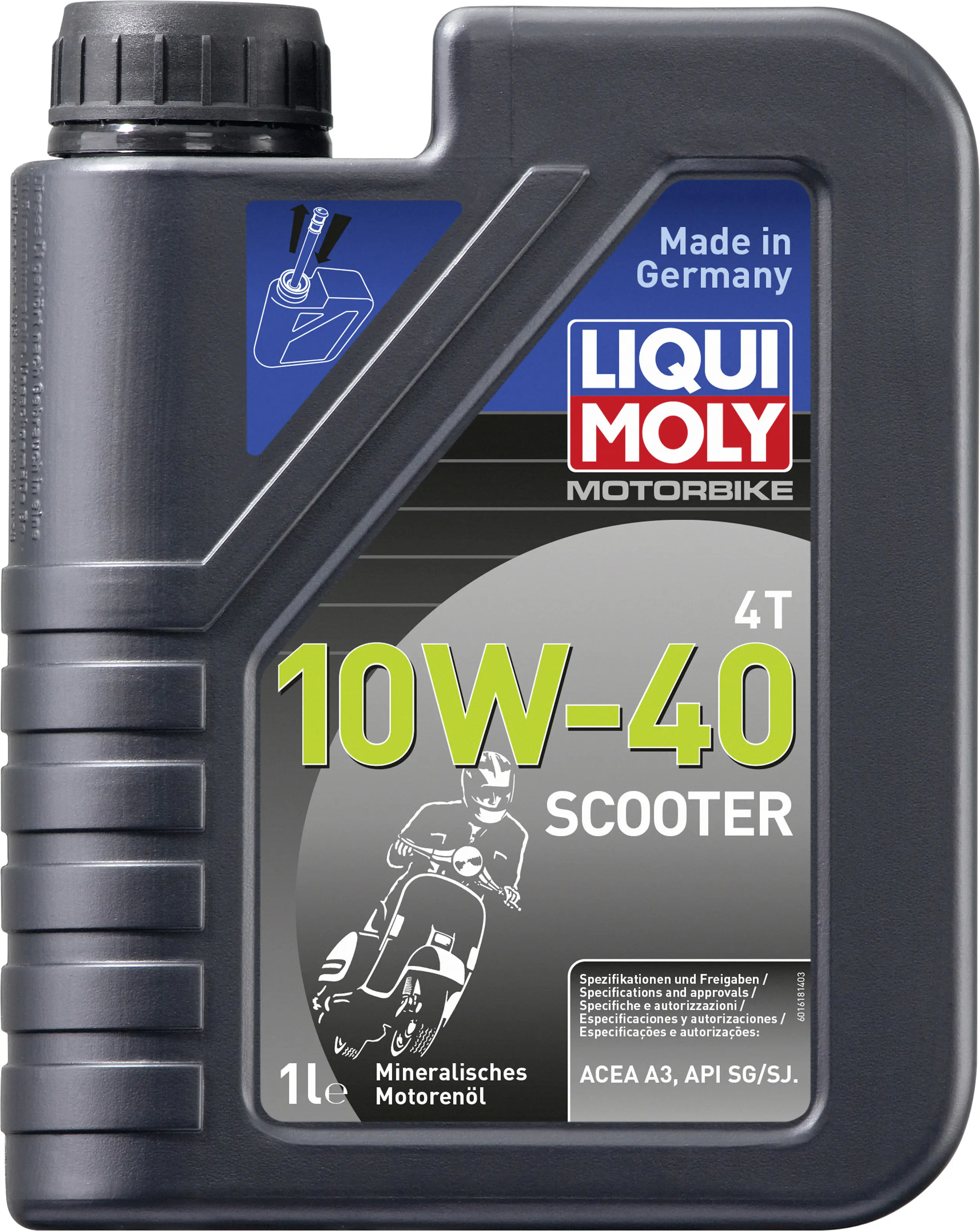 Liqui Moly 4-Takt Motoröl 4T 10W-40 Scooter 1 L