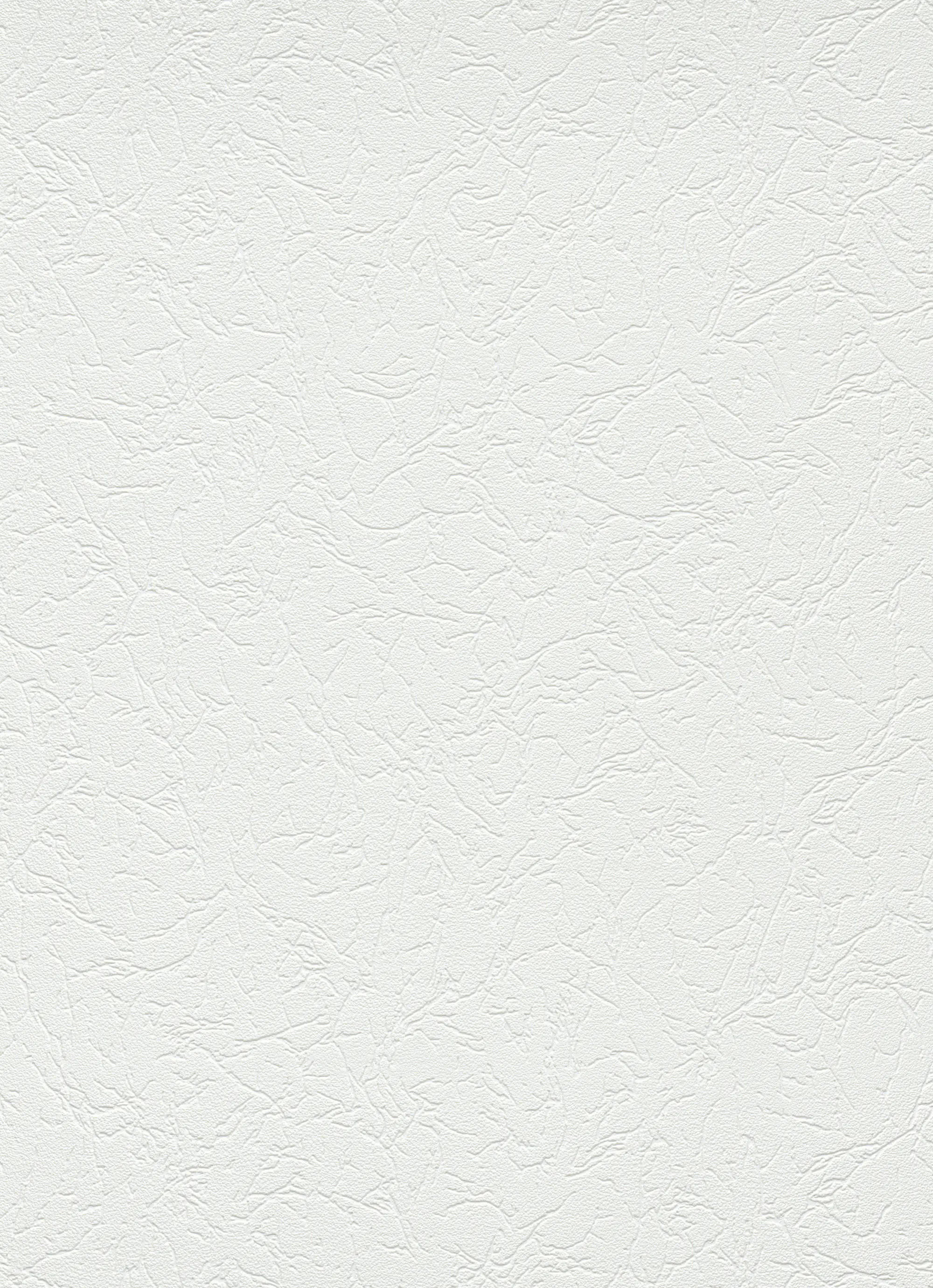 Erismann Vinyltapete Putzstruktur weiß 15 x 0,53 m  weiß, grün