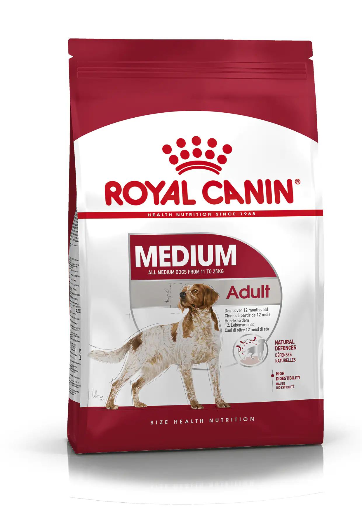 3182550402217 Royal Canin Hundefutter Medium Adult 15 kg